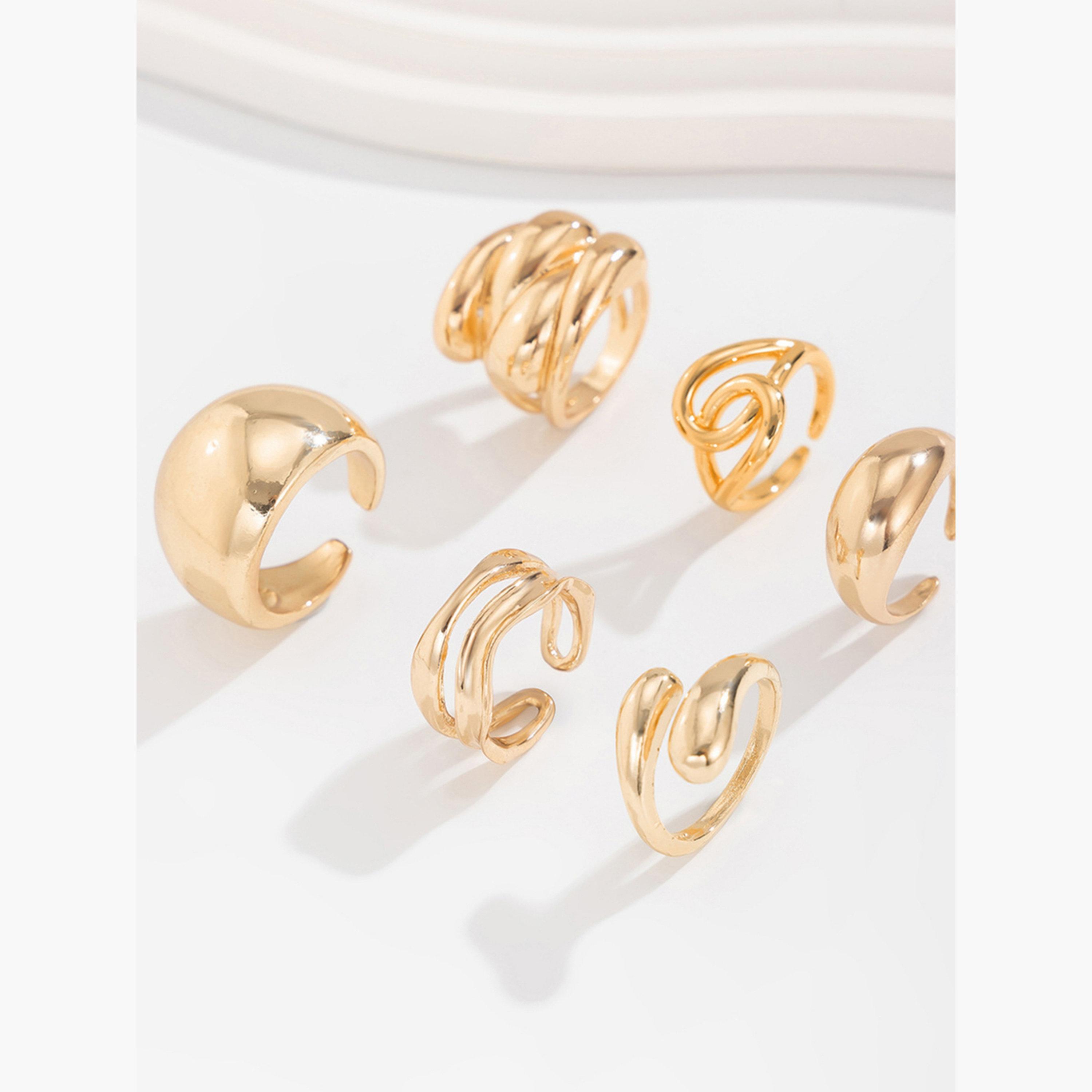 Take Two Women  Set of 6 - Assorted Rings-women-watchesandjewellery-jewellery-rings-image-3