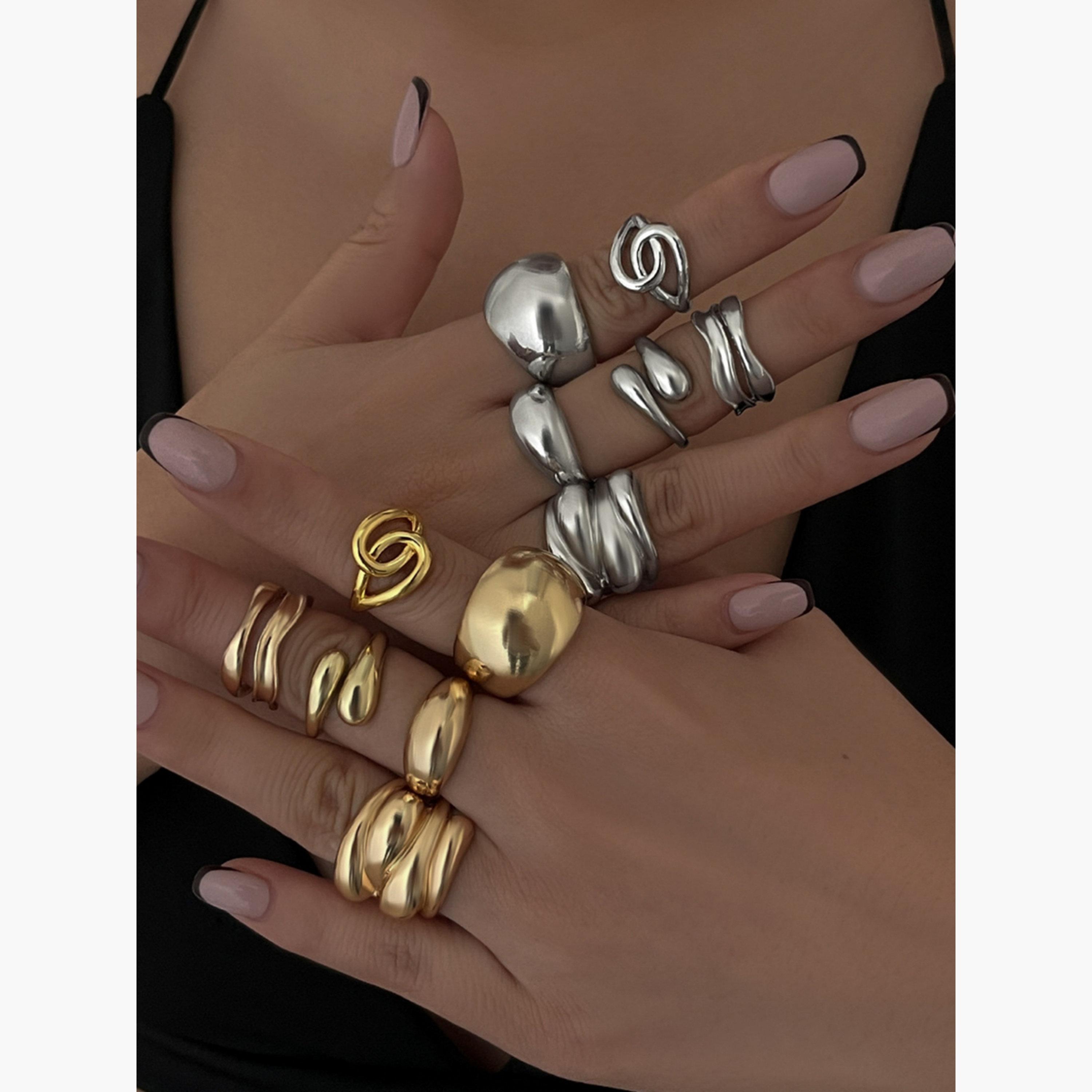 Take Two Women  Set of 6 - Assorted Rings-women-watchesandjewellery-jewellery-rings-image-5