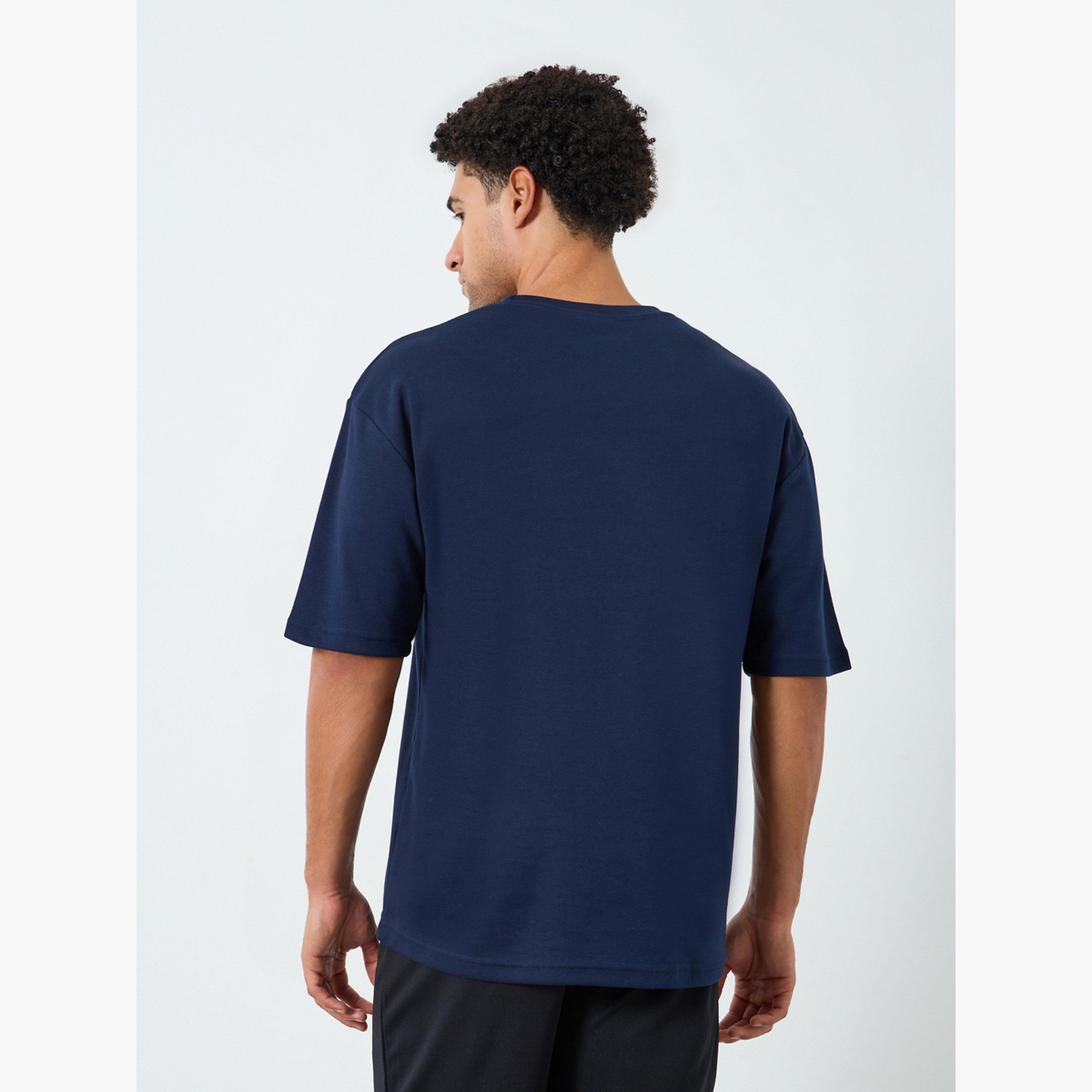 Styli Men Oversized Typography Print T-Shirt-men-clothing-sportswearandactivewear-tshirtsandpolos-image-3