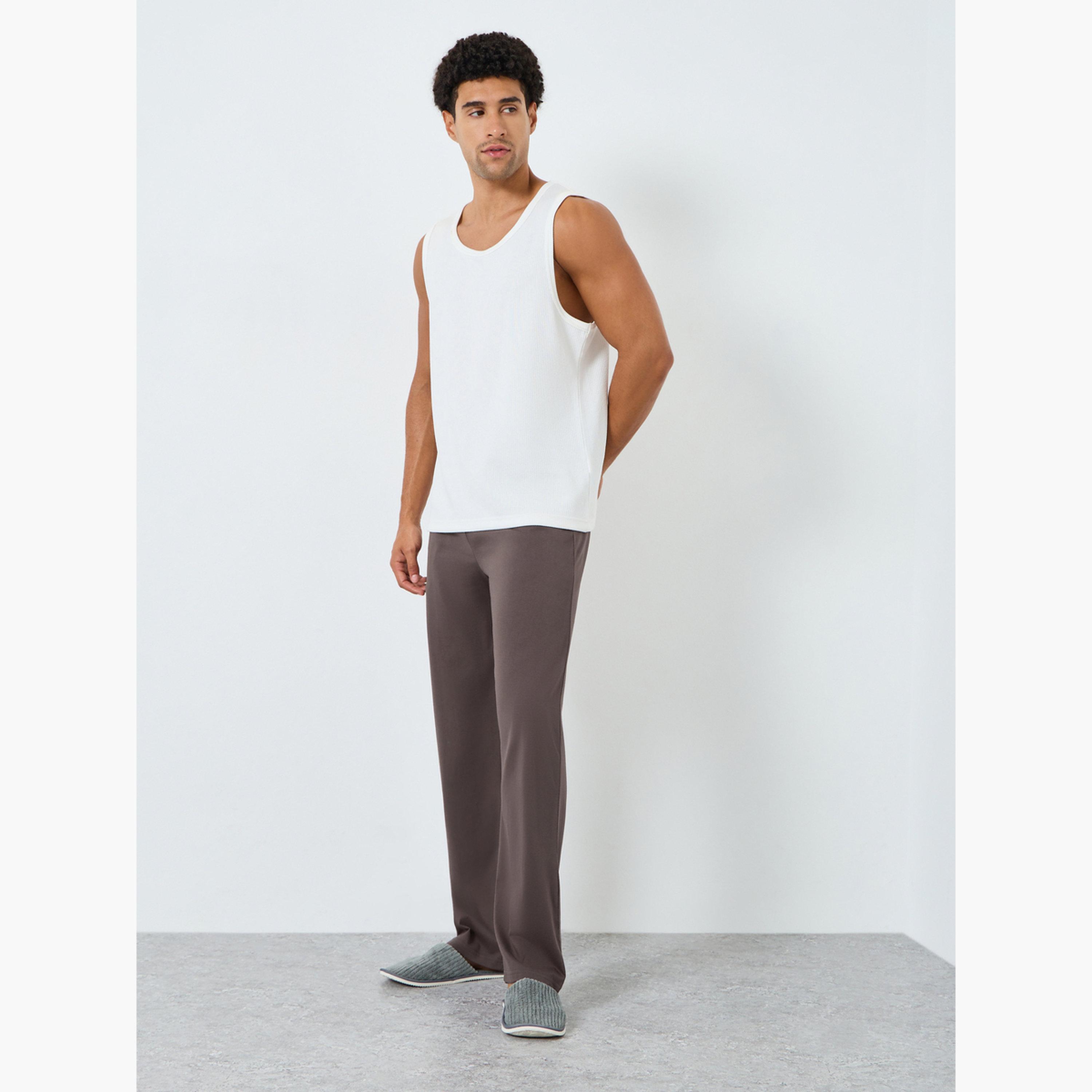 بنطال بيجاما بقصة مريحة-men-clothing-nightwear-pyjamaandshorts-image-2