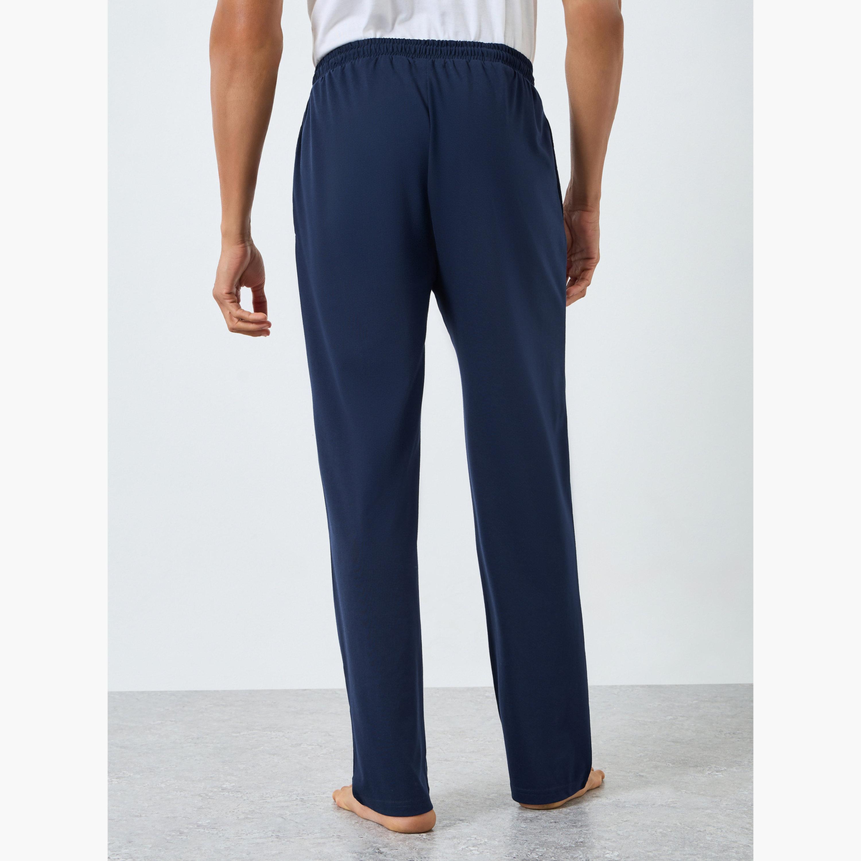 بنطال بيجاما قطن بقصة مريحة-men-clothing-nightwear-pyjamaandshorts-image-4