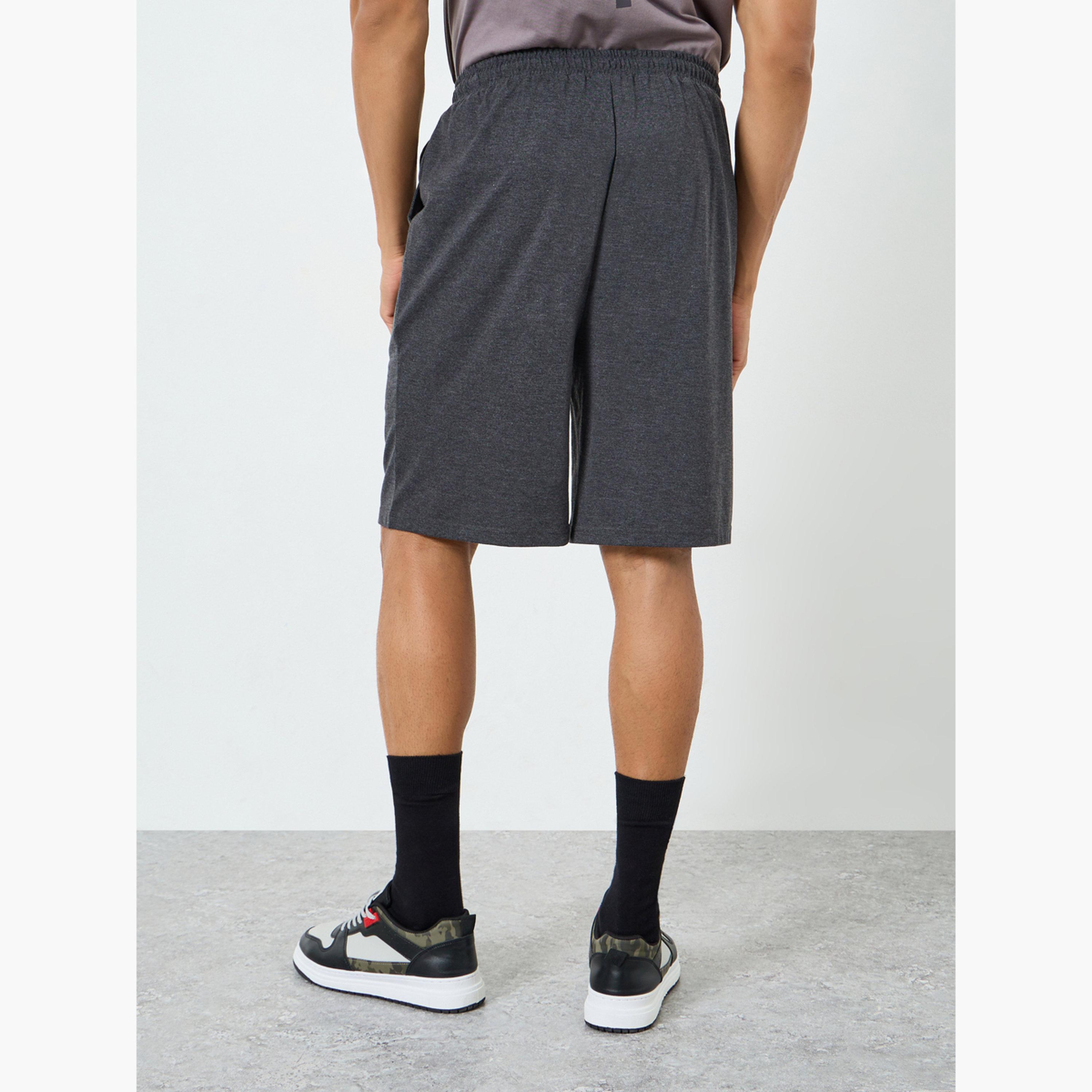Styli Men Solid Knee Length Shorts-men-clothing-nightwear-pyjamaandshorts-image-4