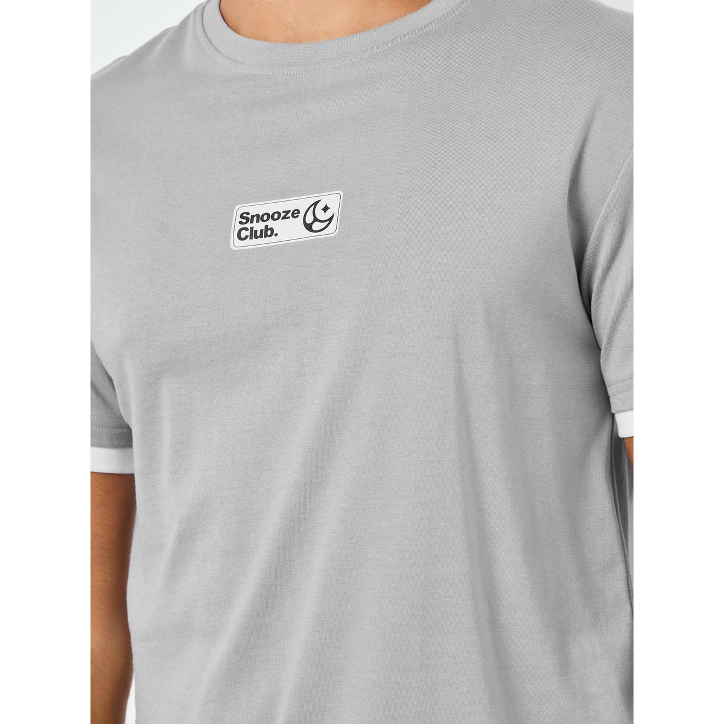 طقم من تيشيرت بياقة دائرية وشورت سادة-men-clothing-nightwear-sets-image-5