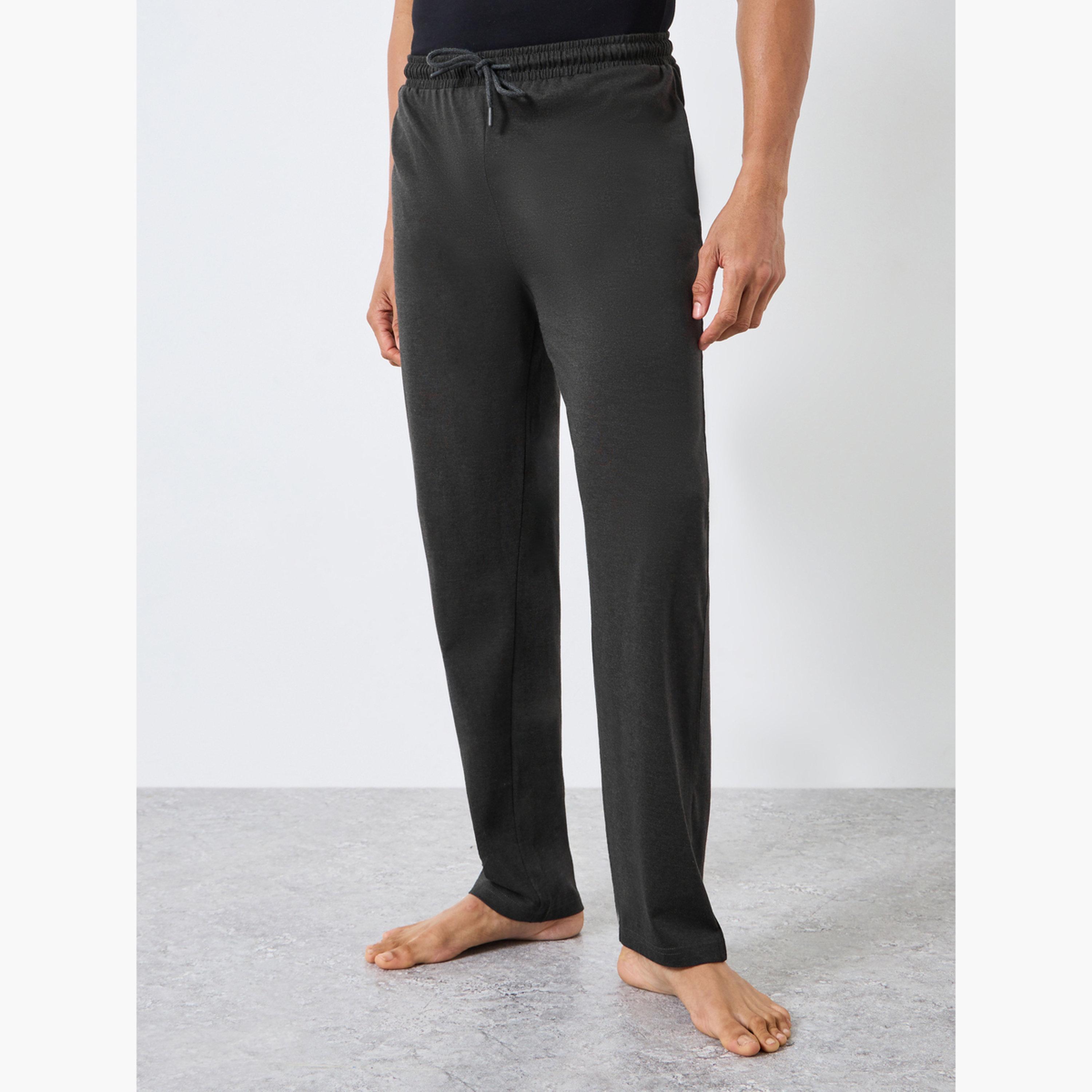 مجموعة من 2 بنطال بيجاما قطن سادة-men-clothing-nightwear-pyjamaandshorts-image-4