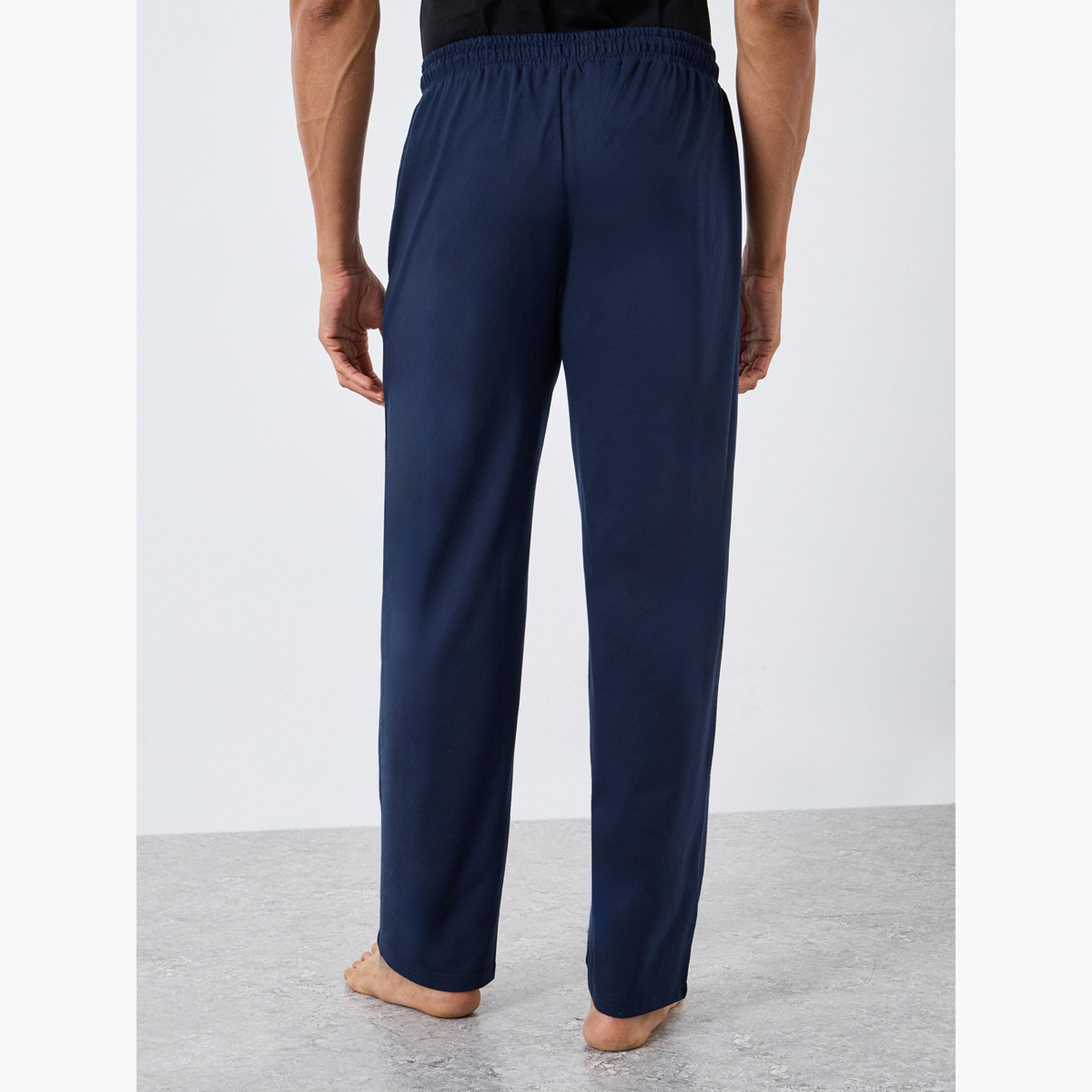 مجموعة من 2 بنطال بيجاما قطن سادة-men-clothing-nightwear-pyjamaandshorts-image-6