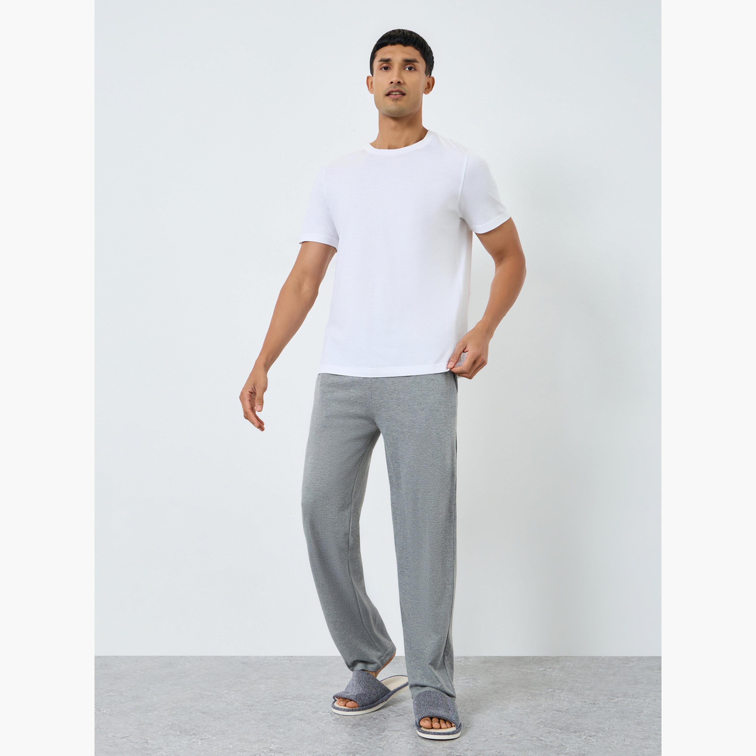 Styli Pack of 2 - Cotton Plain Pyjama-men-clothing-nightwear-pyjamaandshorts-image-4