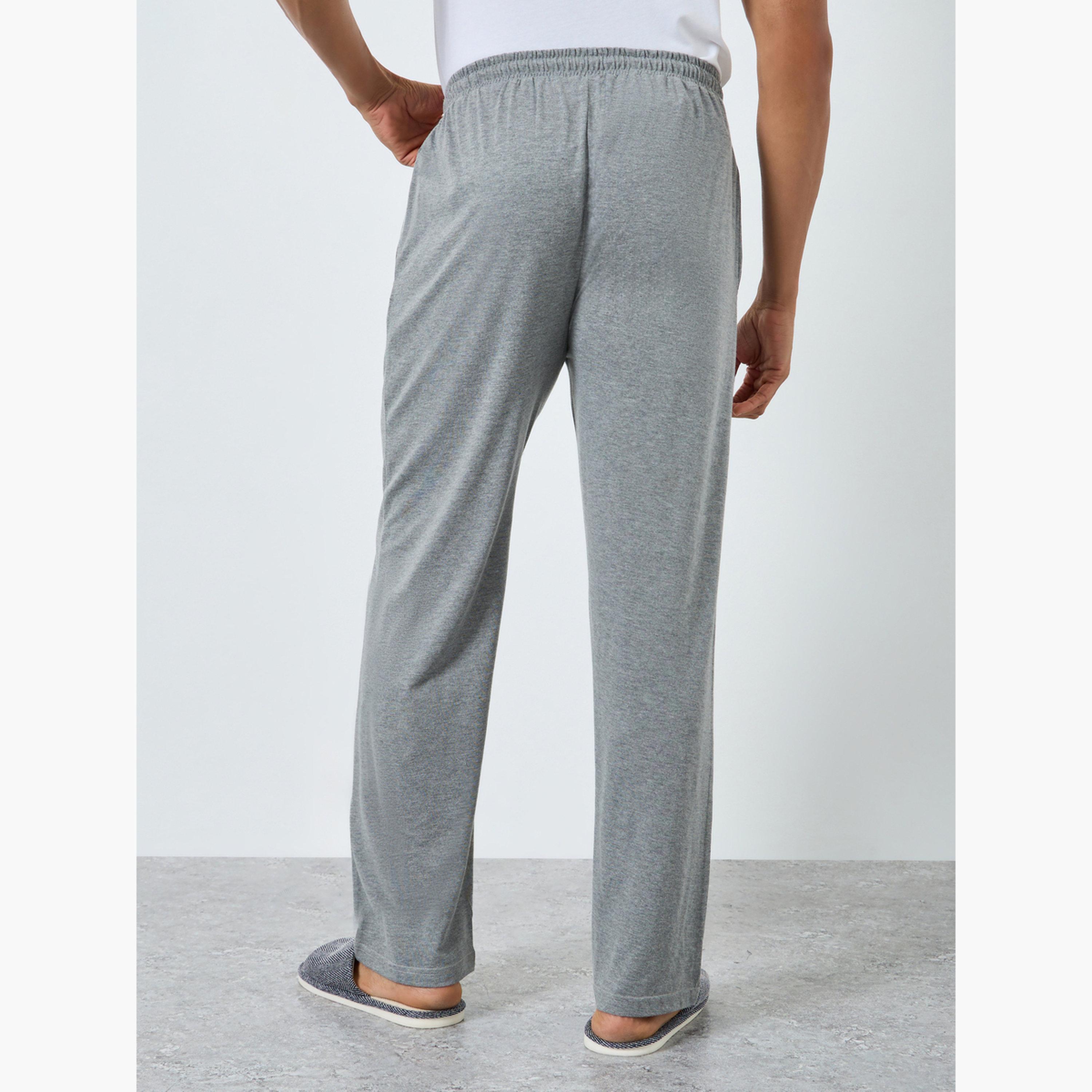 Styli Pack of 2 - Cotton Plain Pyjama-men-clothing-nightwear-pyjamaandshorts-image-6