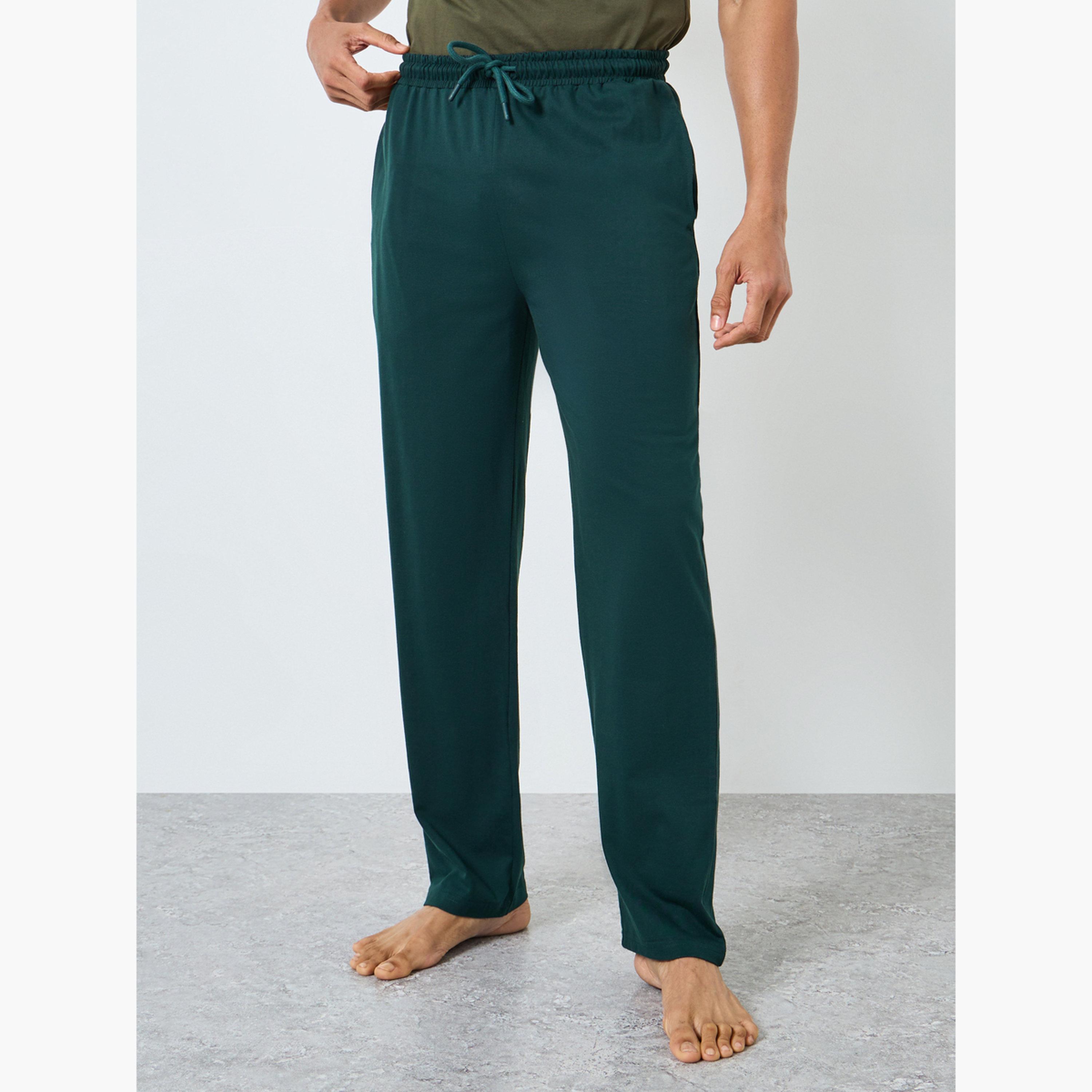 Styli Men Graphic Print T-Shirt and Pyjama Set-men-clothing-nightwear-sets-image-4