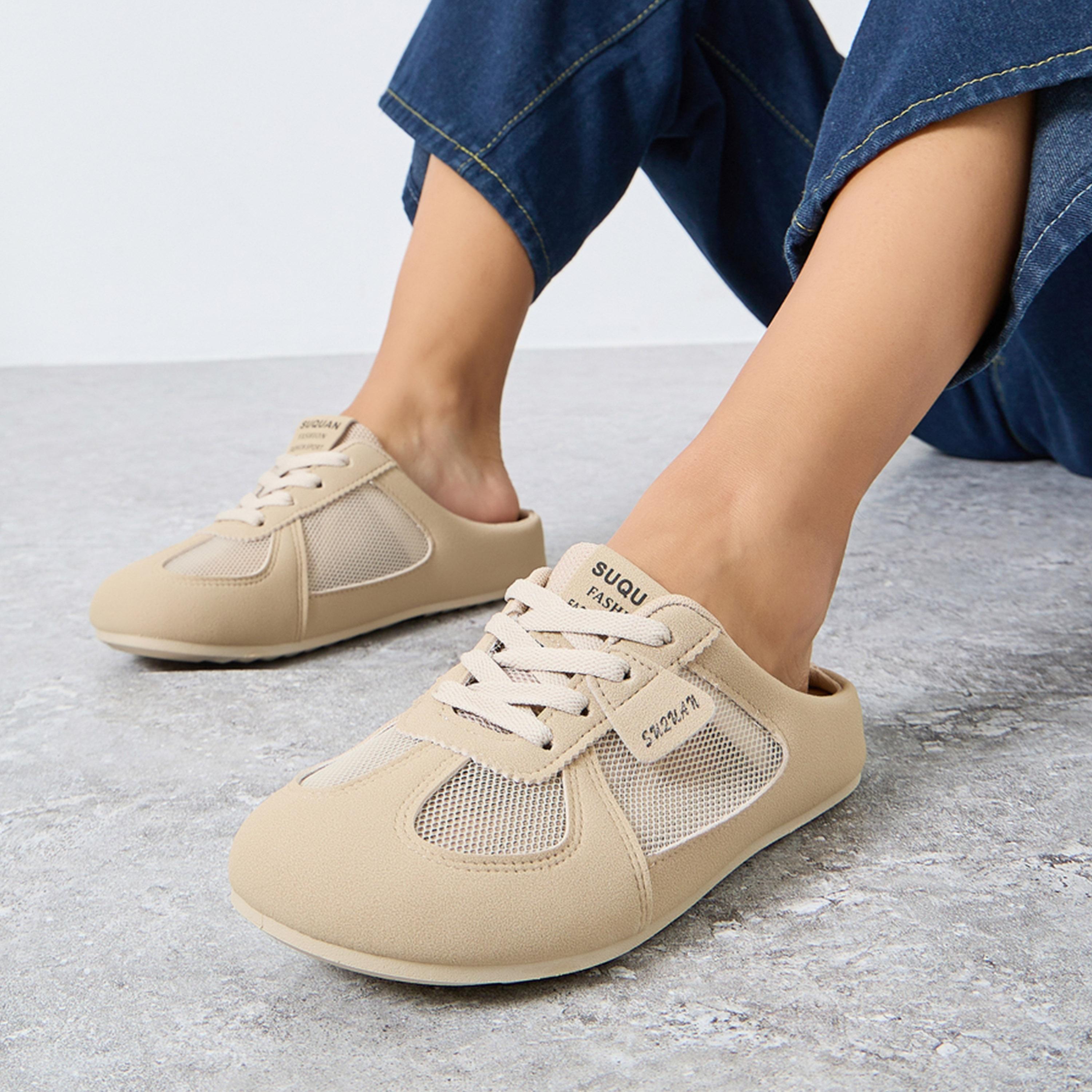 Take Two Beige Slip On Casual Shoes-women-shoes-sneakers-image-2