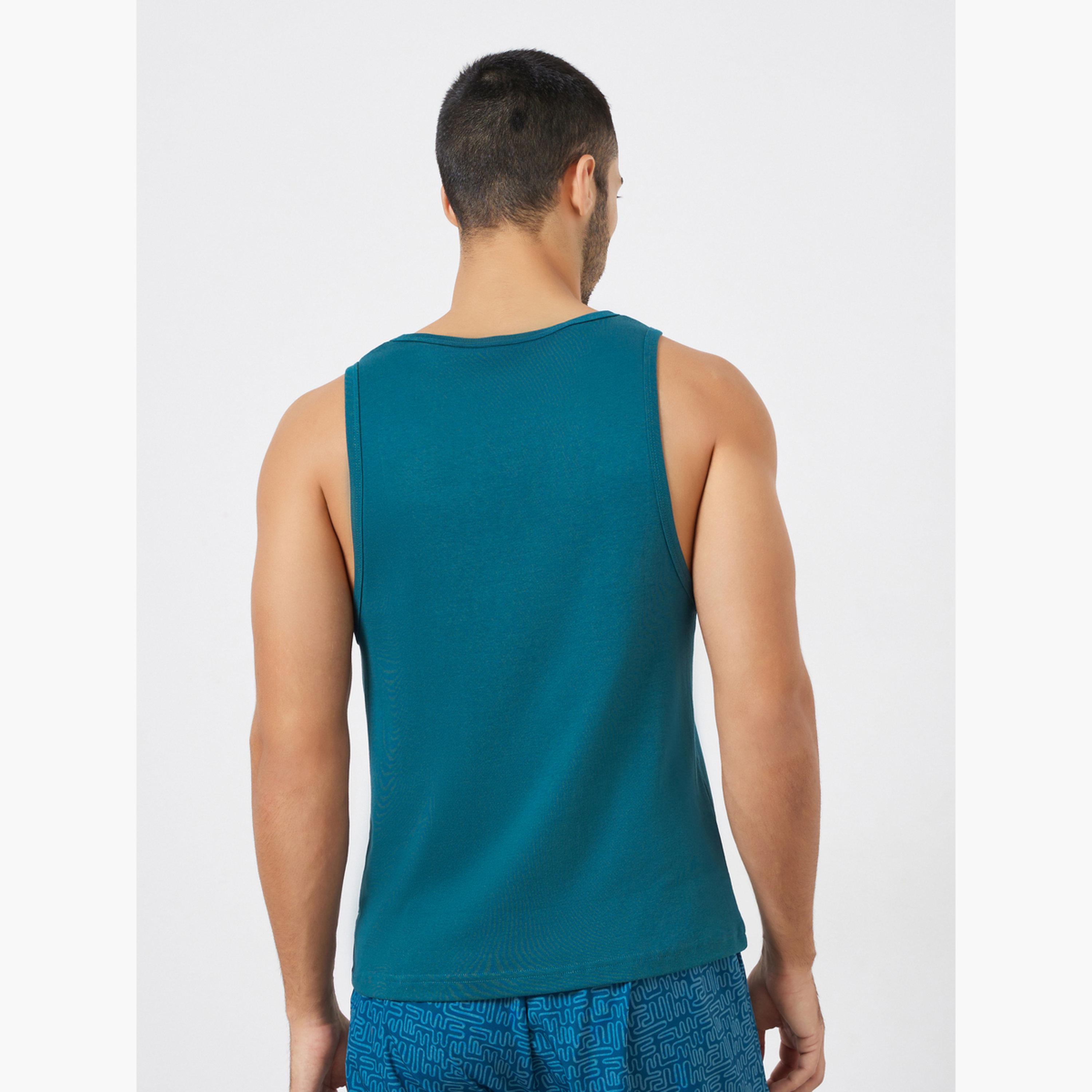 Styli Pack of 2 - Ribbed Cotton Vest-men-clothing-innerwear-vests-image-5