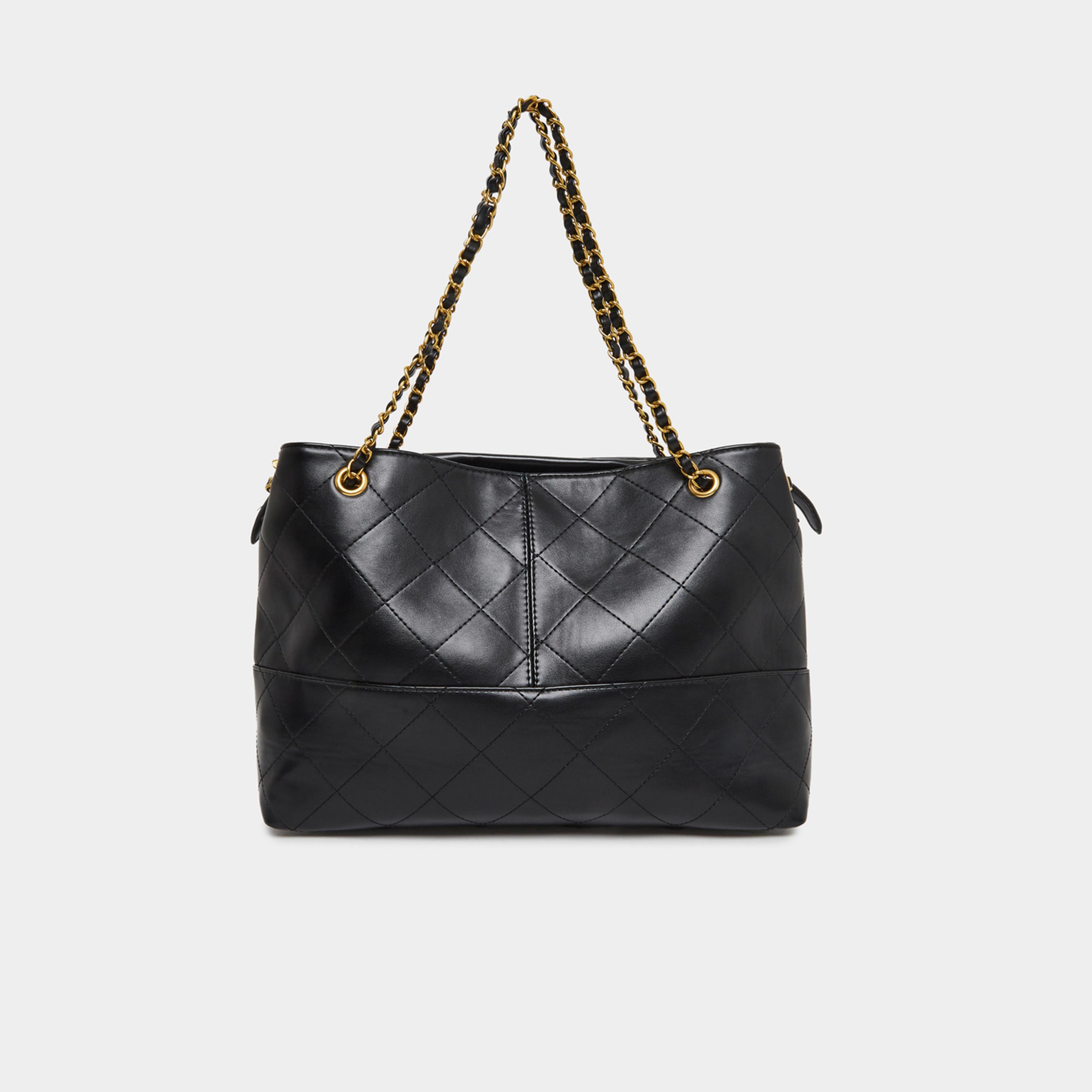ستايلي - شنطة توت مبطنة بمقابض سلسلة للنساء-women-bagsandwallets-handbags-image-2