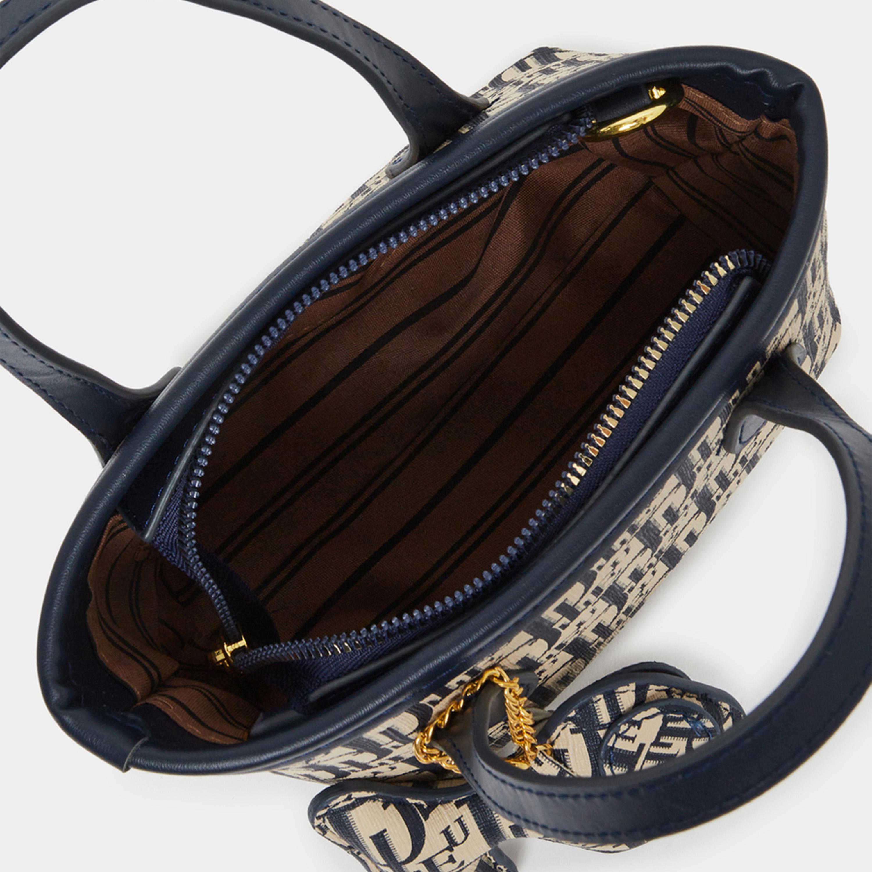 Styli Printed Double Top Handle Handbag with Zip Closure-women-bagsandwallets-handbags-image-6