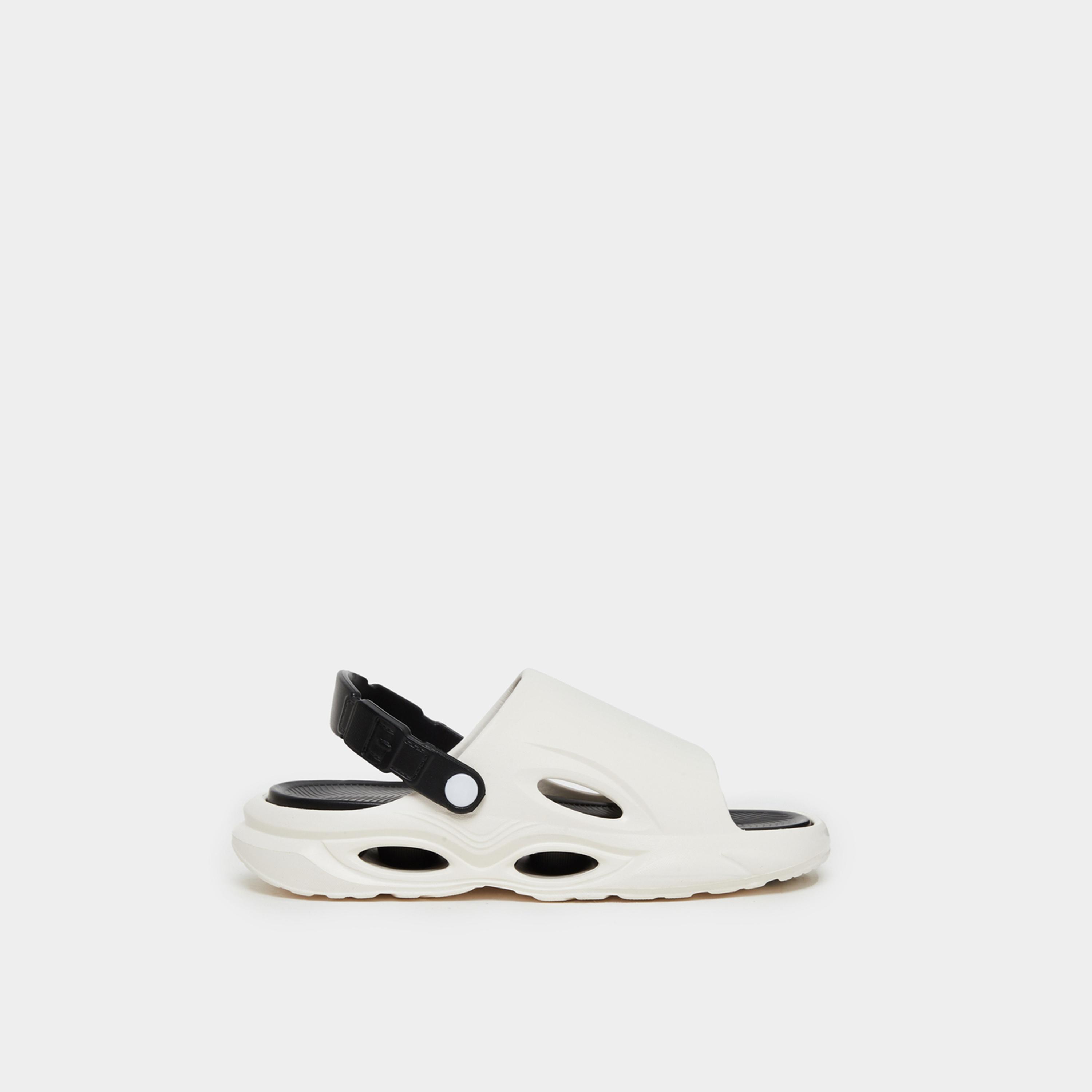 Styli Men Cut-Out Detail Back Strap Comfort Sandals-men-shoes-sandals-image-3