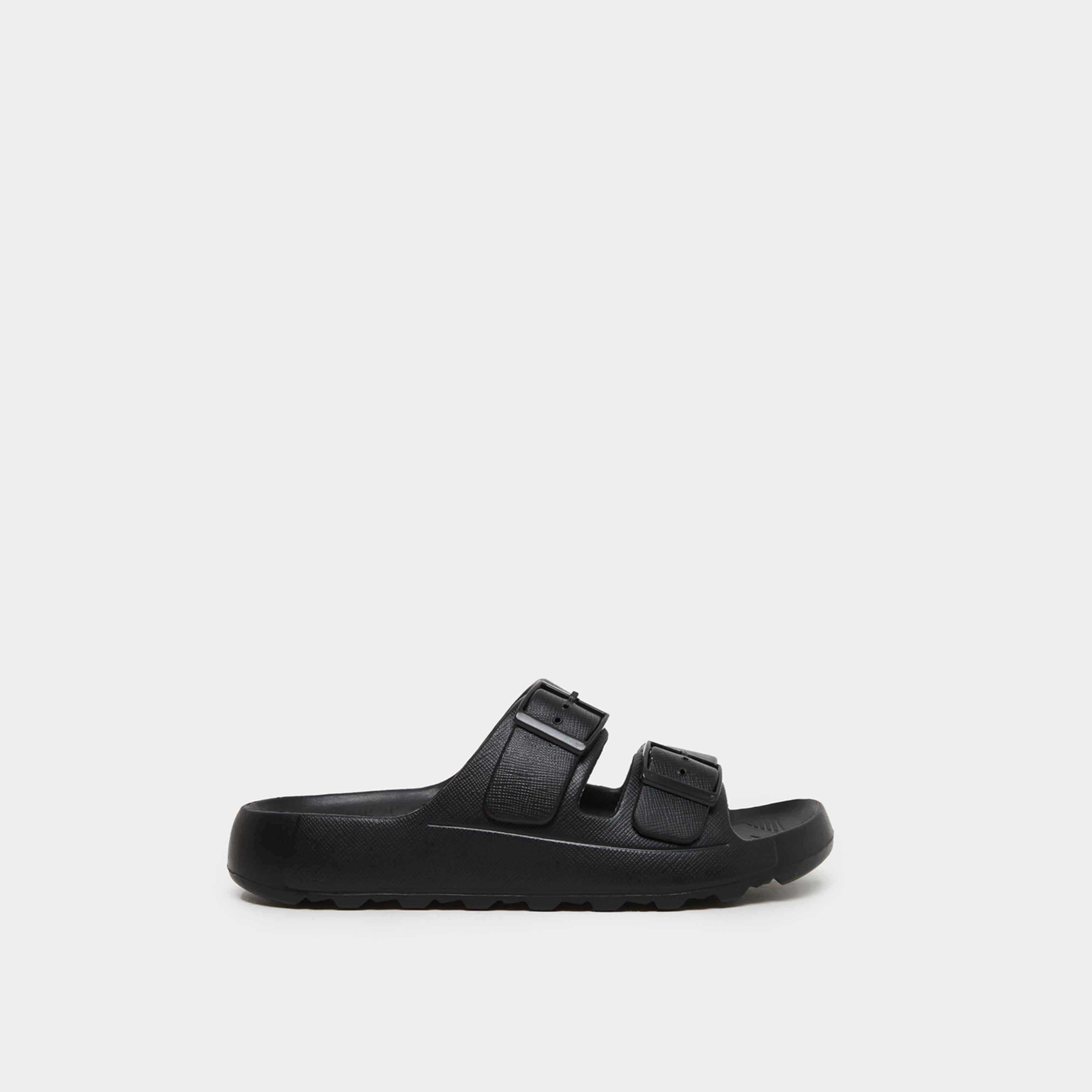Styli Men Buckle Detail Slides-men-shoes-flipflopsandslides-image-3