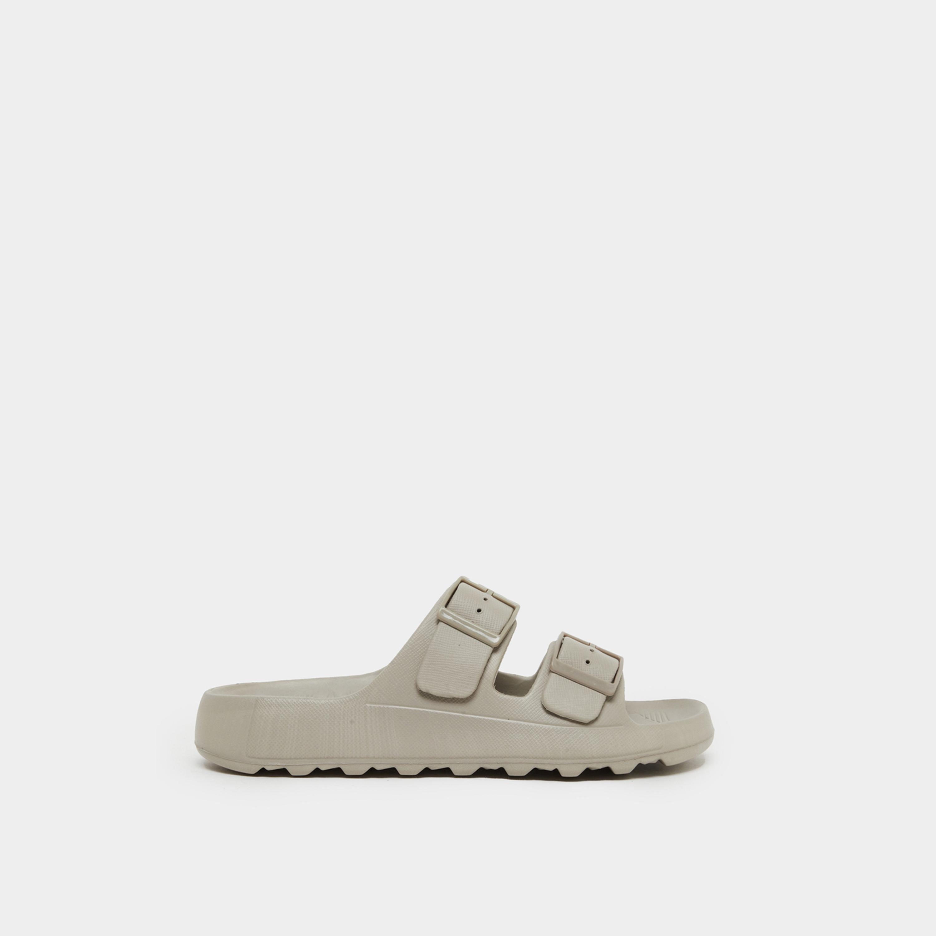 ستايلي - شبشب تفاصيل الإبزيم للرجال-men-shoes-flipflopsandslides-image-3