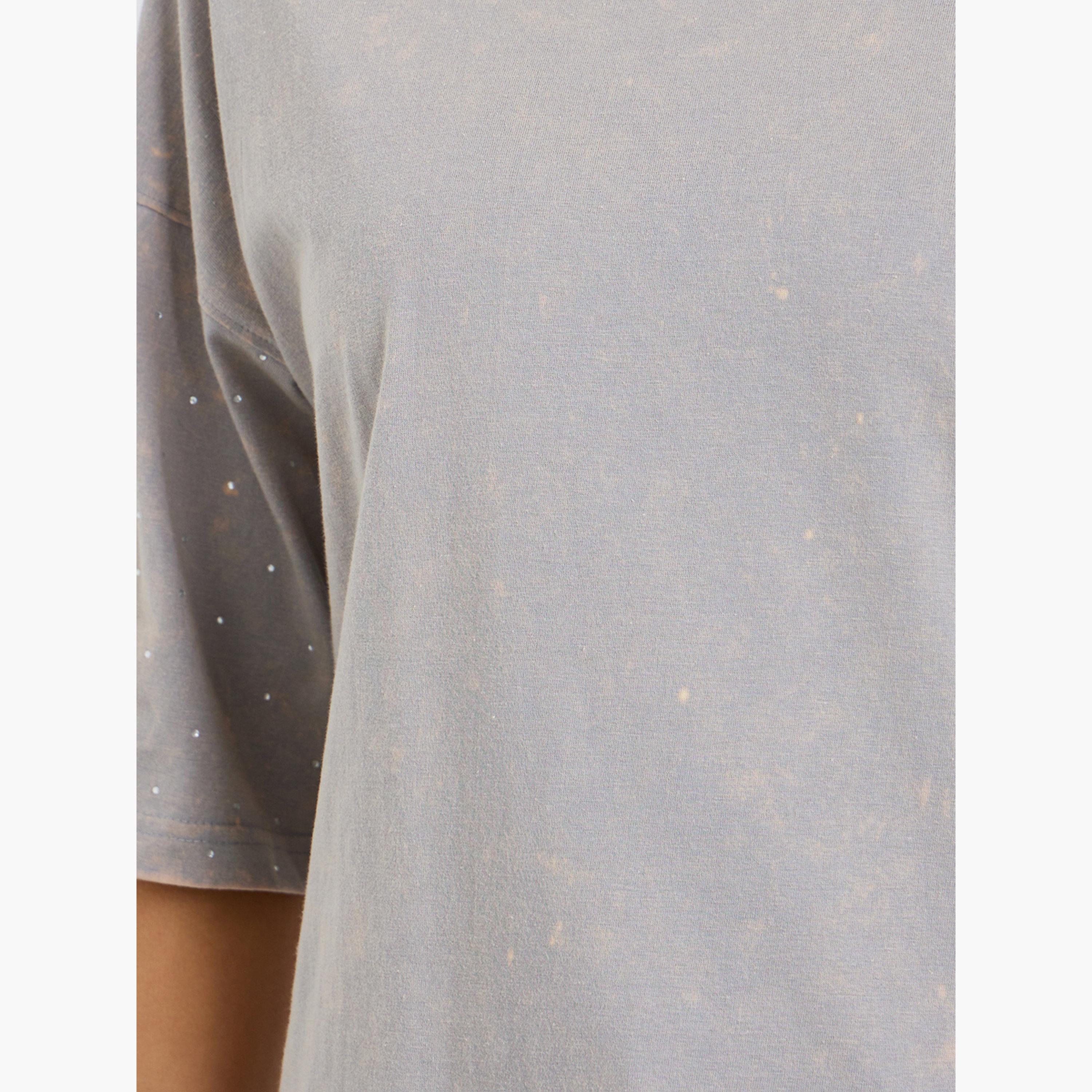 طقم قميص بأزرار وبنطلون-women-clothing-tshirts-image-3