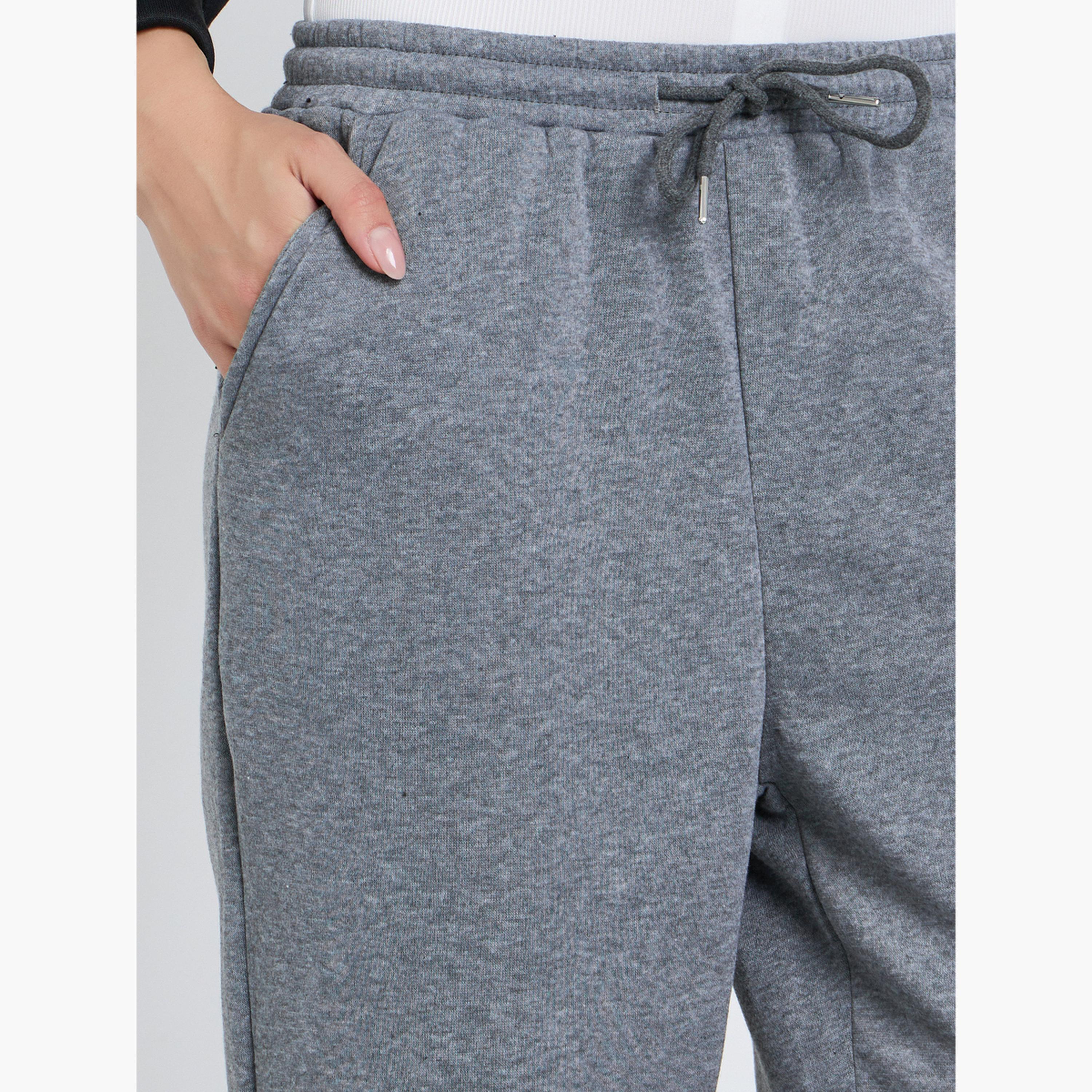 تيك تو - بنطال رياضي نسائي رمادي اللون بقصّة مستقيمة-women-clothing-bottoms-joggers-image-4