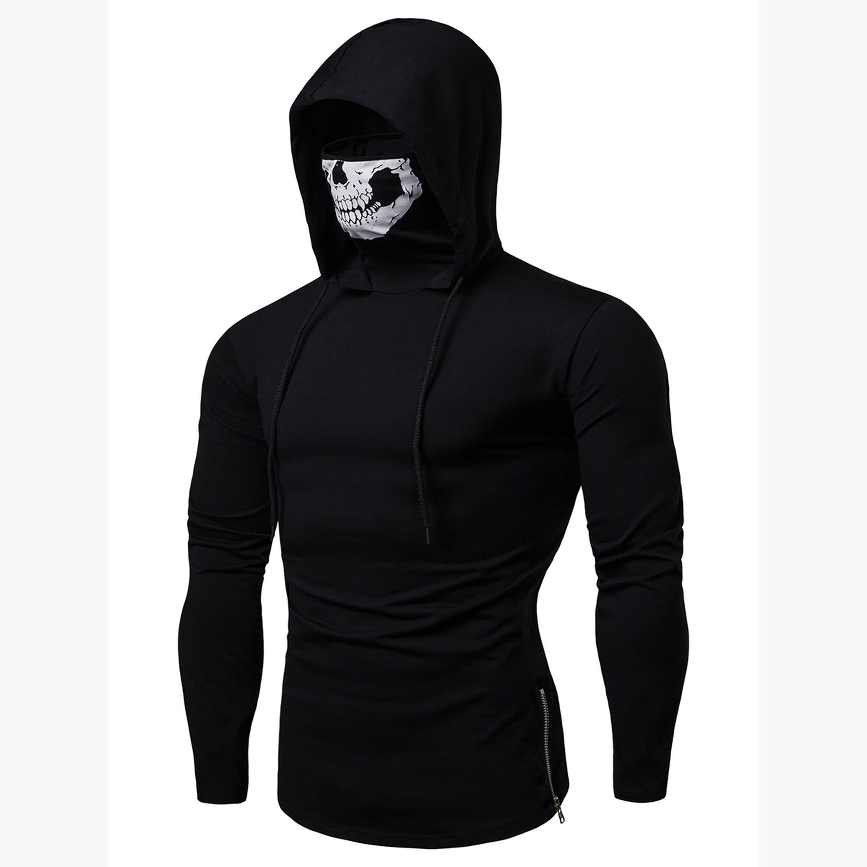 Take Two Solid Hooded Neck Long Sleeves Men's Hoodie-men-winterwear-hoodiesandsweatshirts-image-3