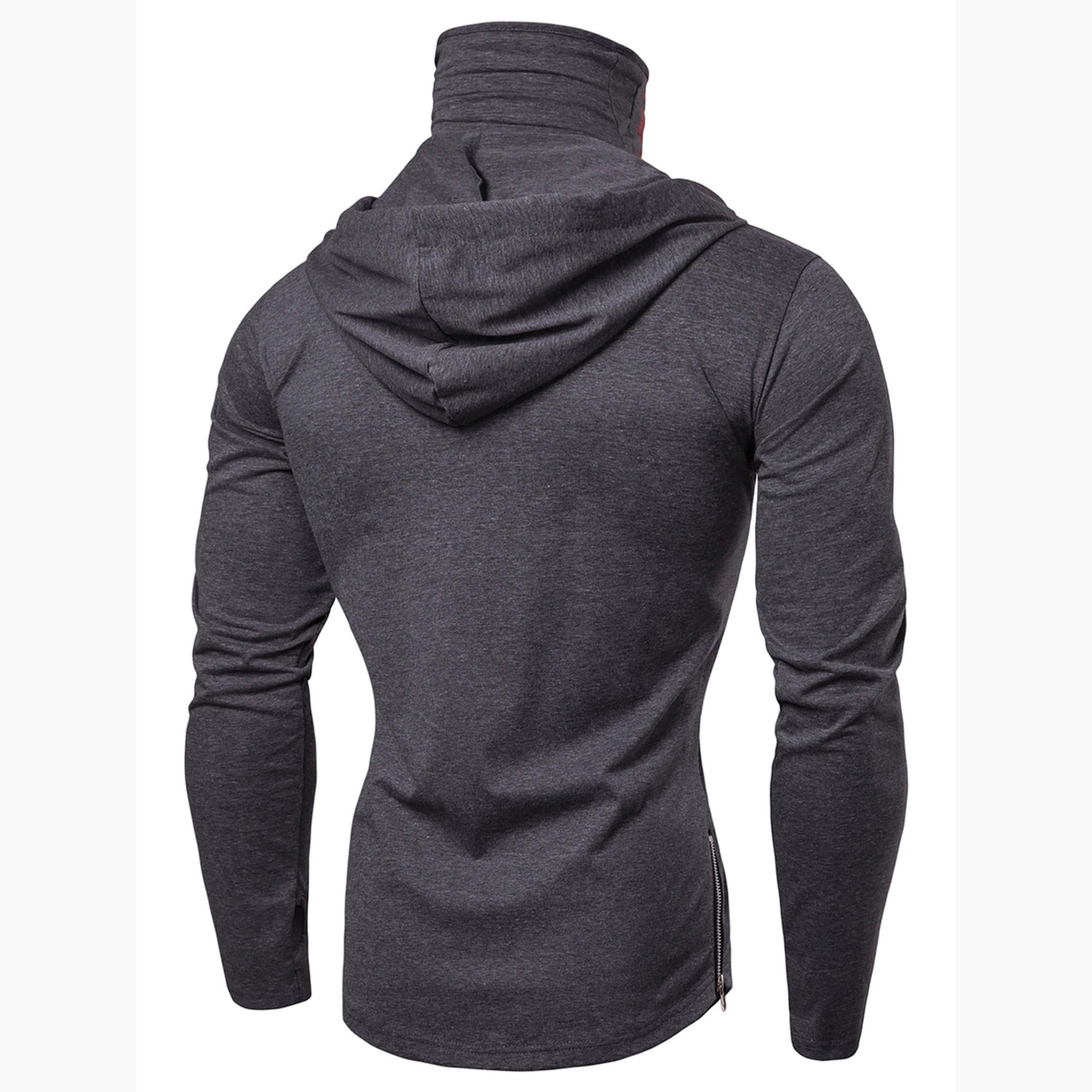 Take Two Solid Hooded Neck Long Sleeves Men's Hoodie-men-winterwear-hoodiesandsweatshirts-image-4