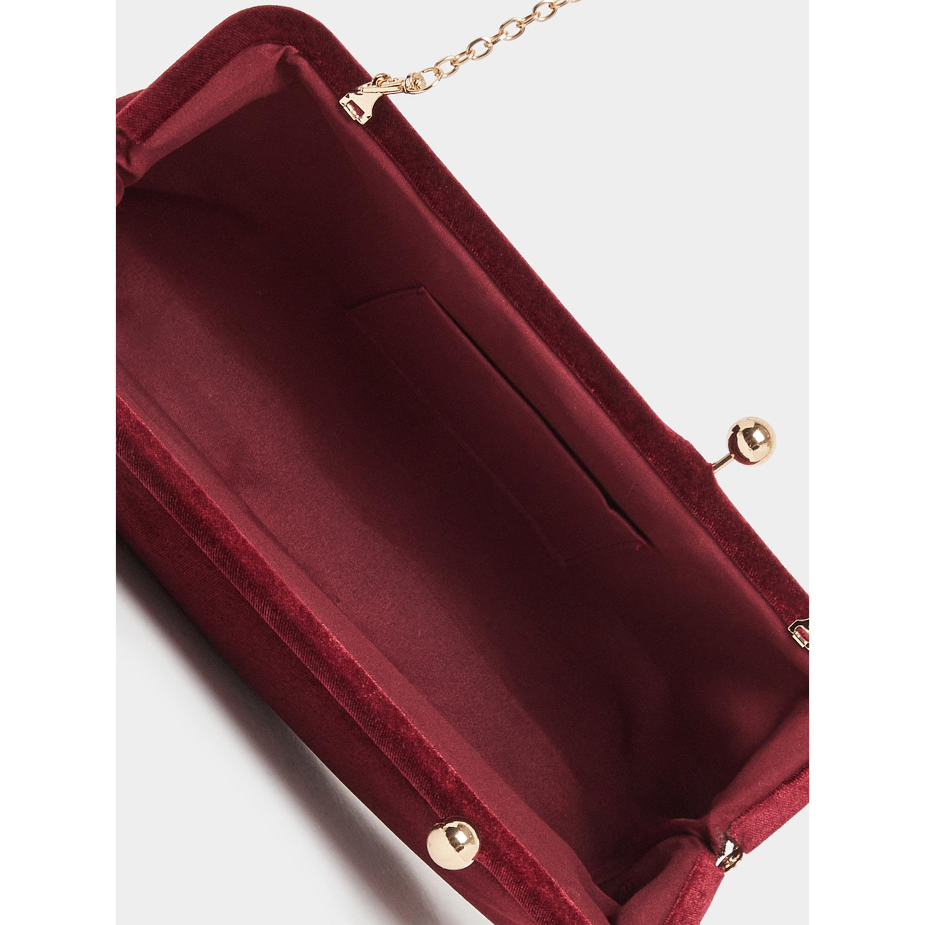 حقيبة كلاتش مخمل بسلسلة كتف-women-bagsandwallets-handbags-image-4
