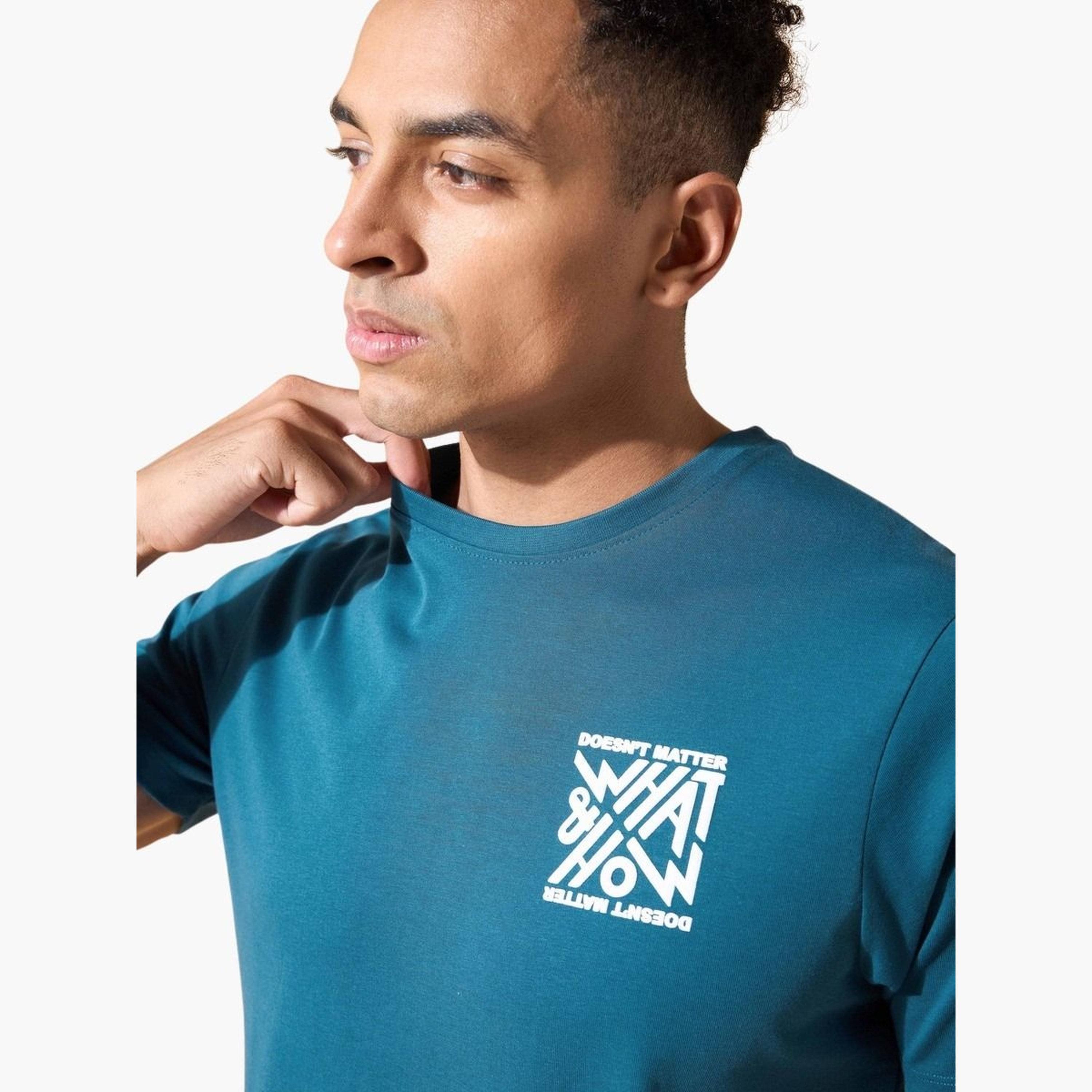 Cult X Styli Men Green Graphic Print Short Sleeve T-Shirt-men-clothing-sportswearandactivewear-tshirtsandpolos-image-6