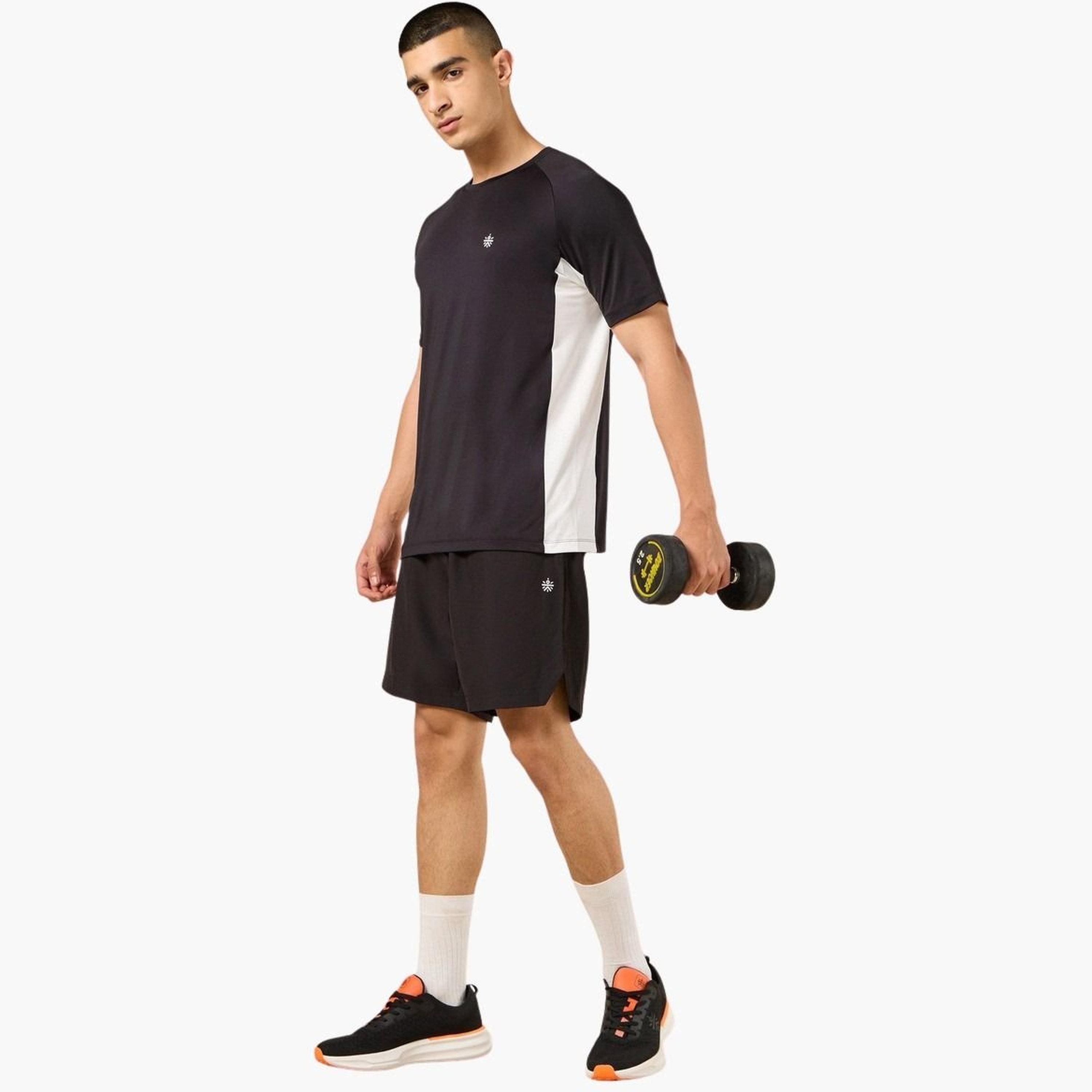 Cult X Styli Men Black Color Block Raglan Sleeve T-Shirt-men-clothing-tshirtsandpolos-tshirts-image-2