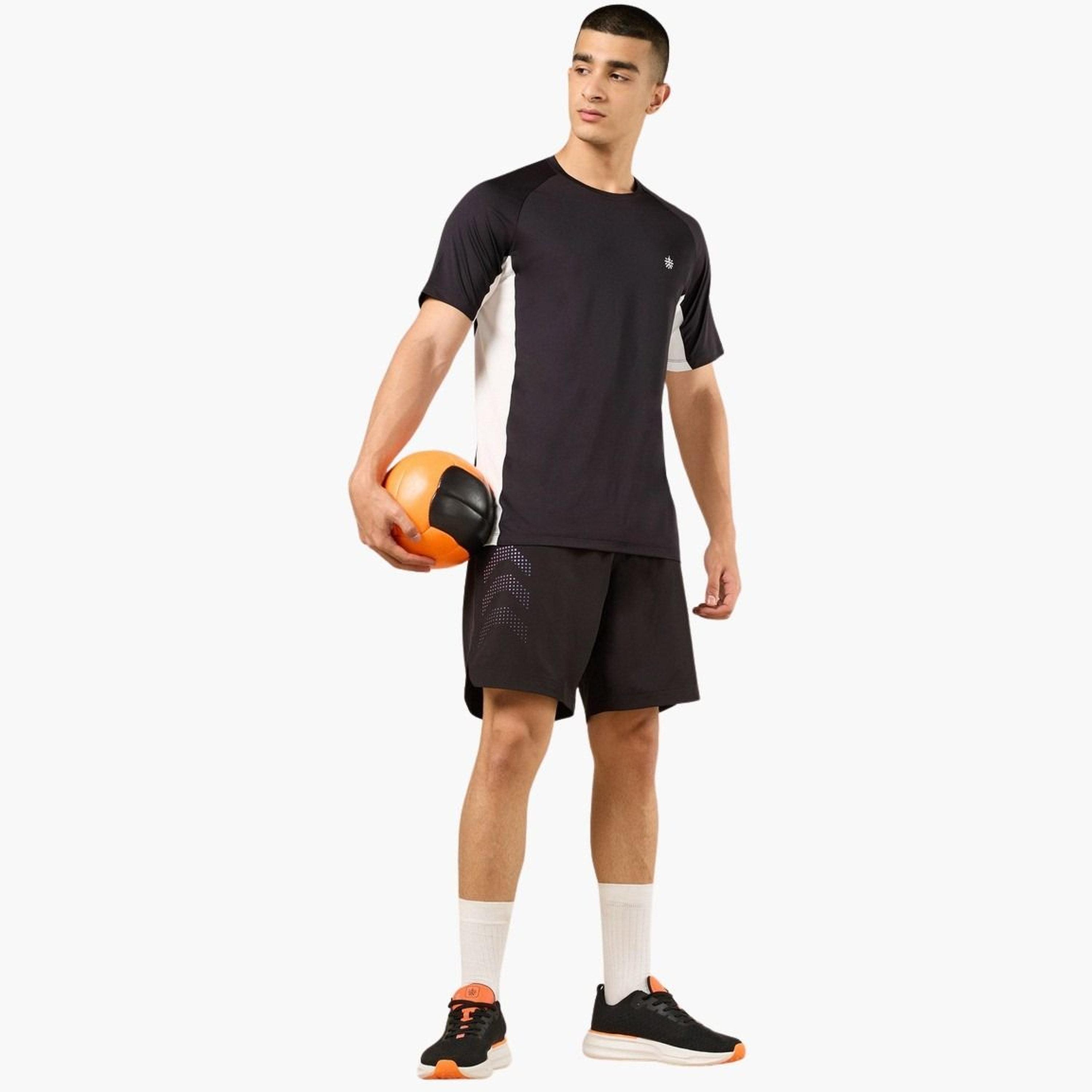 Cult X Styli Men Black Color Block Raglan Sleeve T-Shirt-men-clothing-tshirtsandpolos-tshirts-image-3