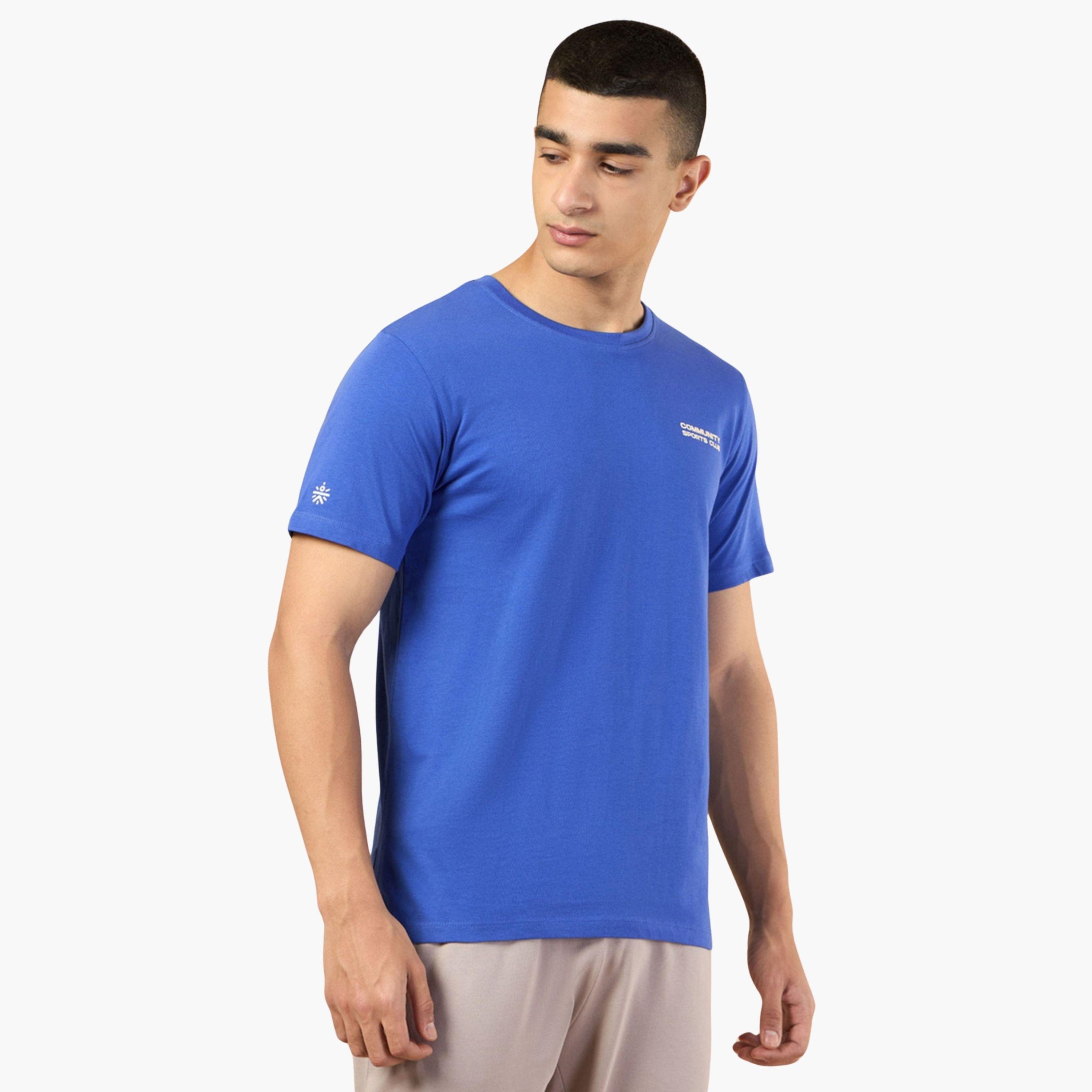 Cult X Styli Men Blue Graphic Print Short Sleeve T-Shirt-men-clothing-sportswearandactivewear-tshirtsandpolos-image-1