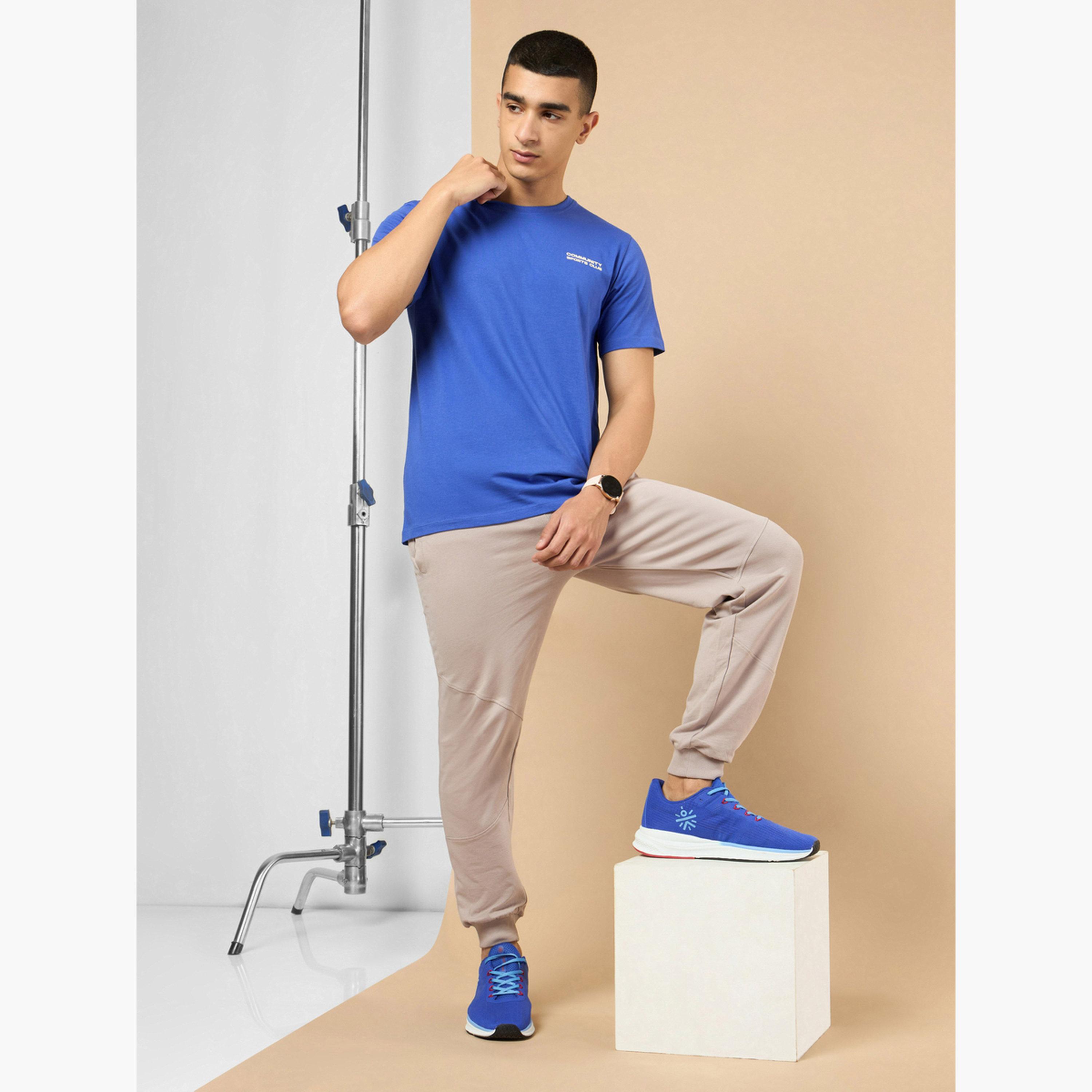 Cult X Styli Men Blue Graphic Print Short Sleeve T-Shirt-men-clothing-sportswearandactivewear-tshirtsandpolos-image-2