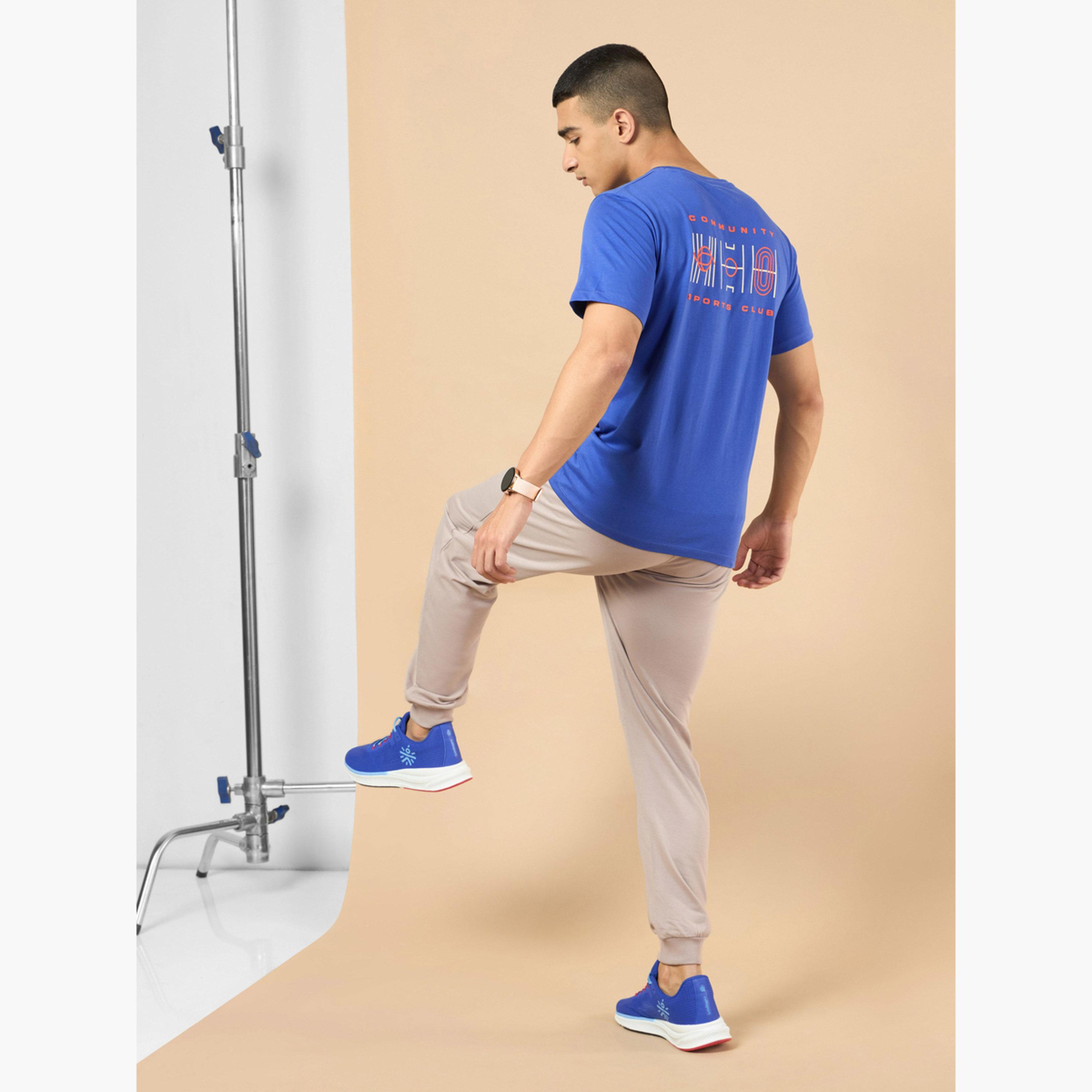 Cult X Styli Men Blue Graphic Print Short Sleeve T-Shirt-men-clothing-sportswearandactivewear-tshirtsandpolos-image-3