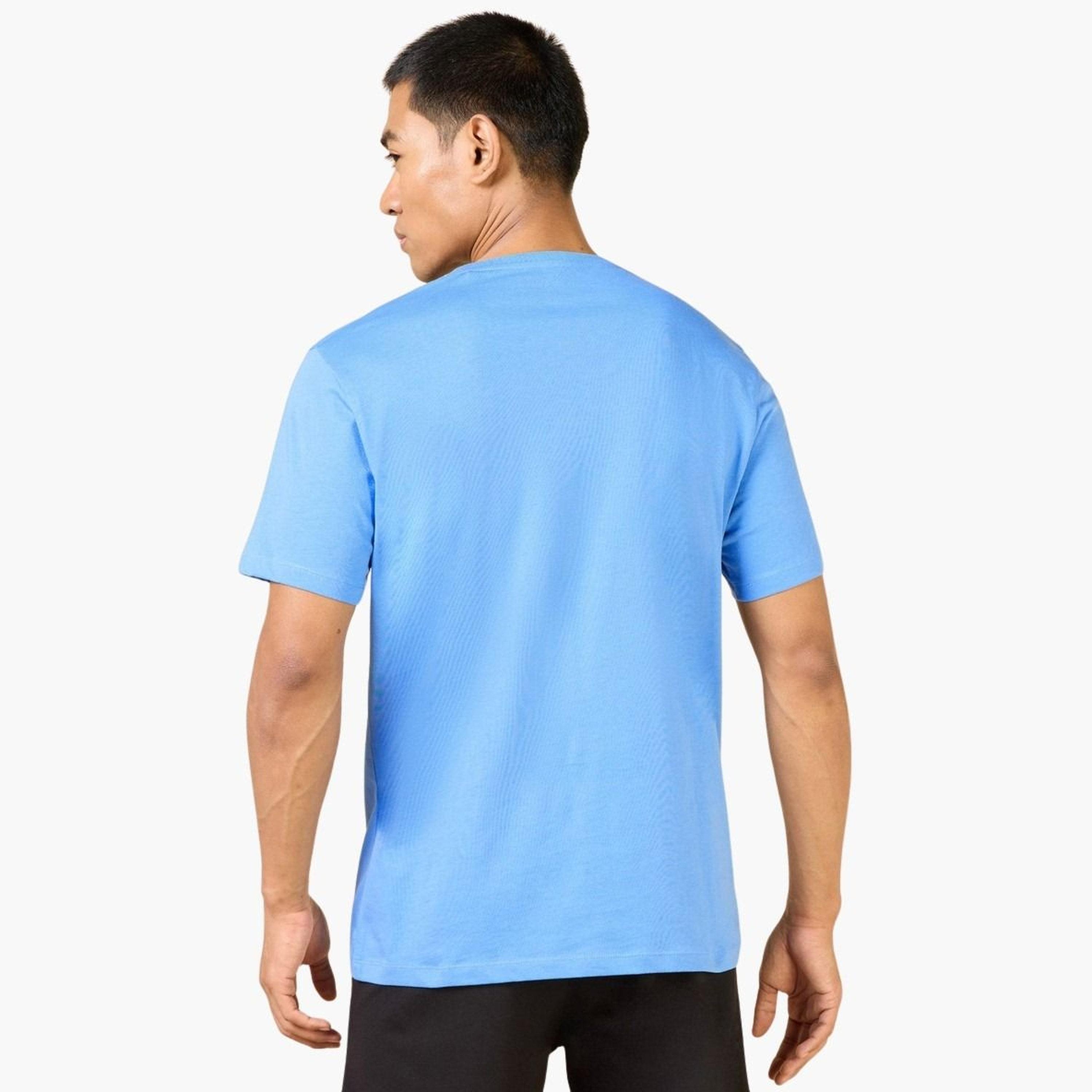 Cult X Styli Men Blue Graphic Print Short Sleeve T-Shirt-men-clothing-sportswearandactivewear-tshirtsandpolos-image-6