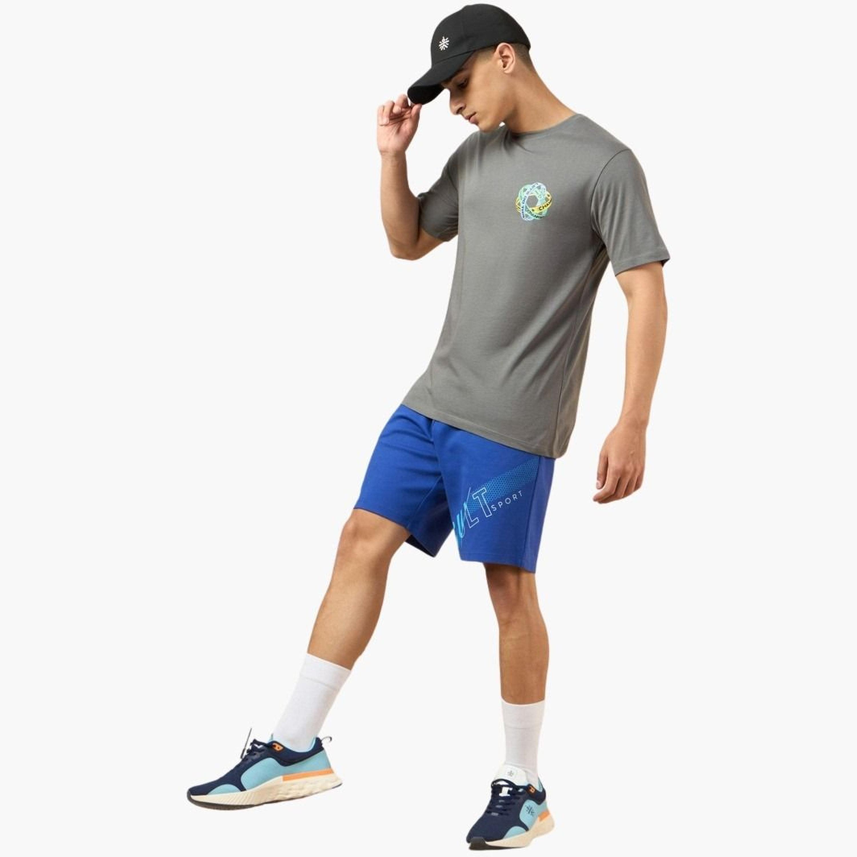 Cult X Styli Men Grey Graphic Print Short Sleeve T-Shirt-men-clothing-tshirtsandpolos-tshirts-image-2