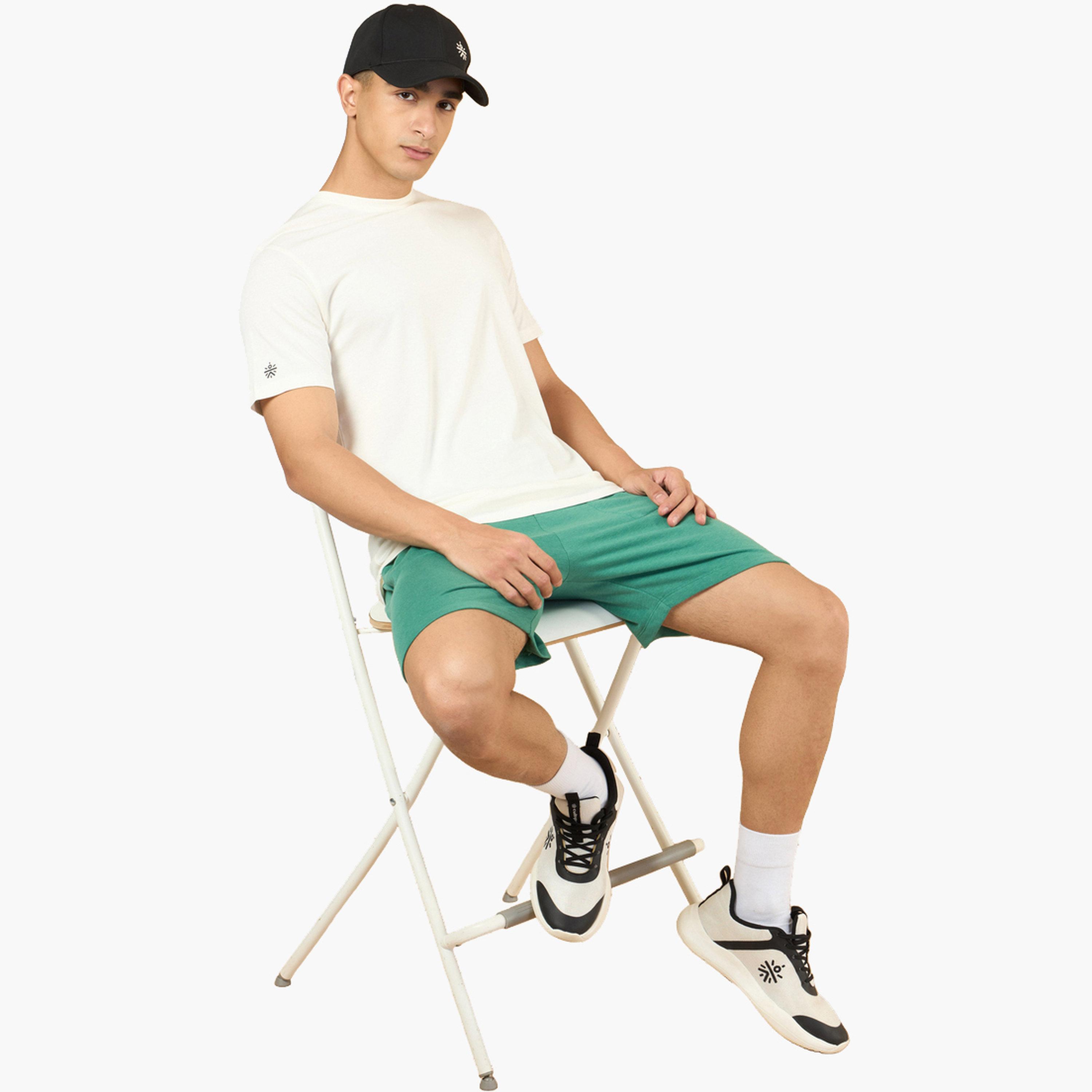 كوالت × ستايلي - تي شيرت رجالي بأكمام قصيرة مطبوع عليه شعار Own Your Cult لون أبيض-men-clothing-tshirtsandpolos-tshirts-image-2