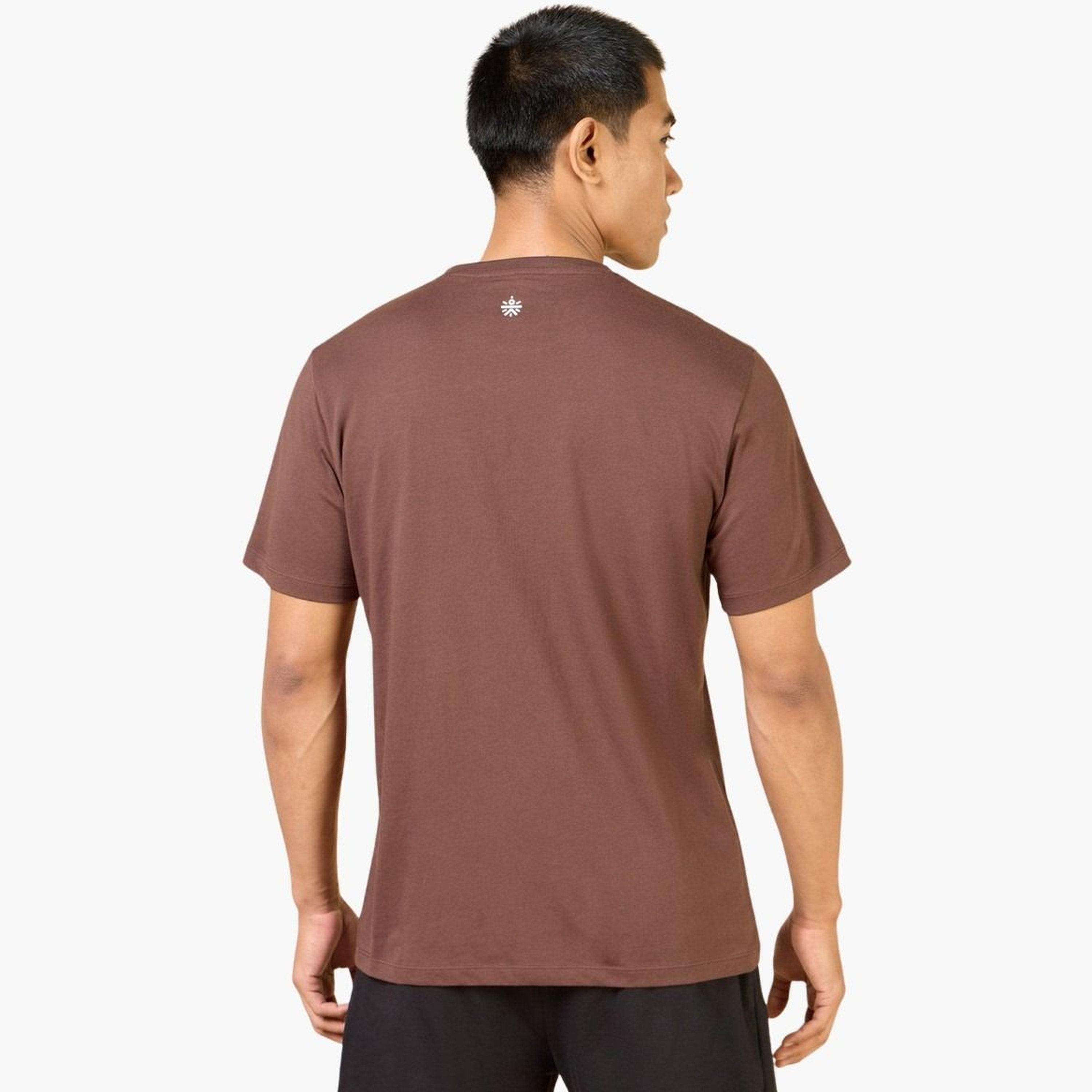 Cult X Styli Men Brown Typography Print Short Sleeve T-Shirt-men-clothing-sportswearandactivewear-tshirtsandpolos-image-6