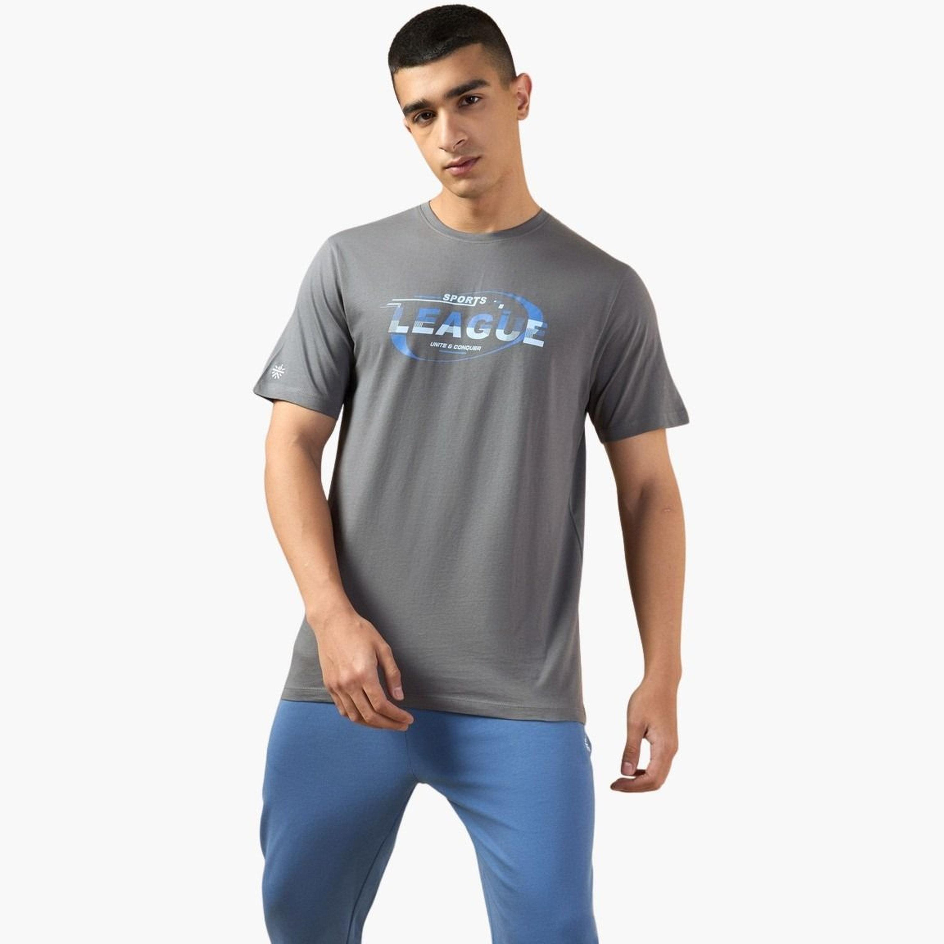 Cult X Styli Men Grey Sports League Graphic Print Short Sleeve T-Shirt-men-clothing-sportswearandactivewear-tshirtsandpolos-image-5