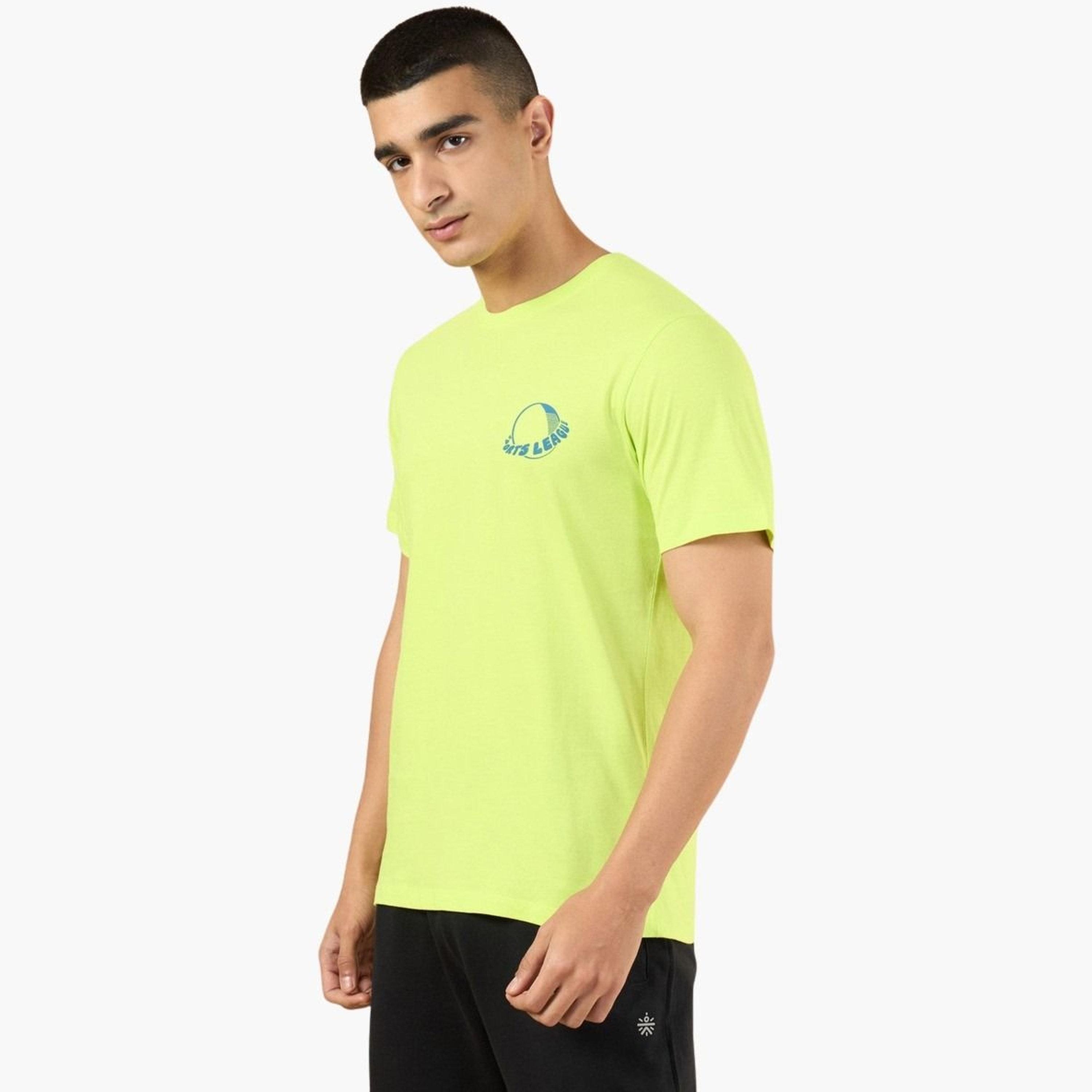 Cult X Styli Men Yellow Graphci Print Short Sleeve T-Shirt-men-clothing-sportswearandactivewear-tshirtsandpolos-image-1