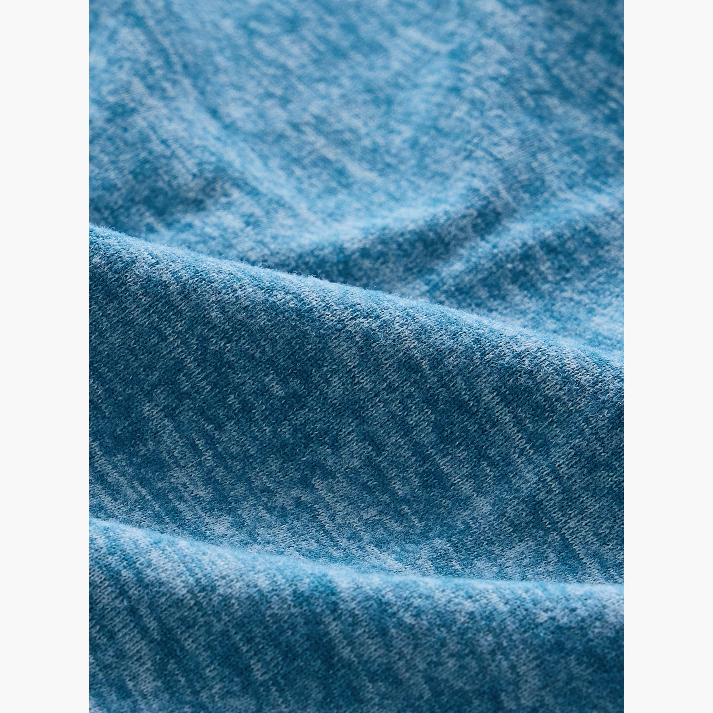 Cult X Styli Men Blue Plain Sculpted COMFORTech T-Shirt-men-clothing-tshirtsandpolos-tshirts-image-6