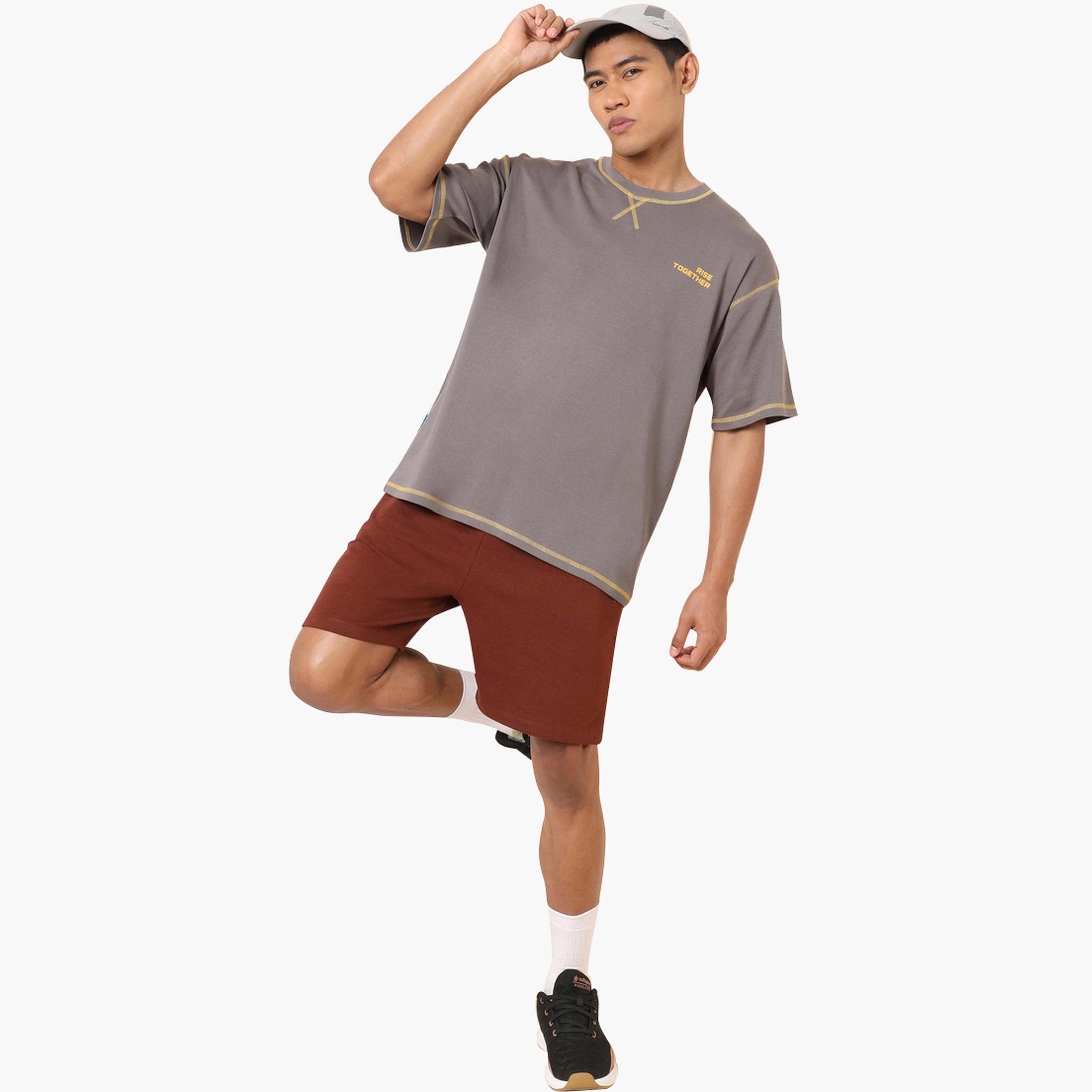 Cult X Styli Men Grey Rise Together Printed Oversized Fit T-Shirt-men-clothing-tshirtsandpolos-tshirts-image-1