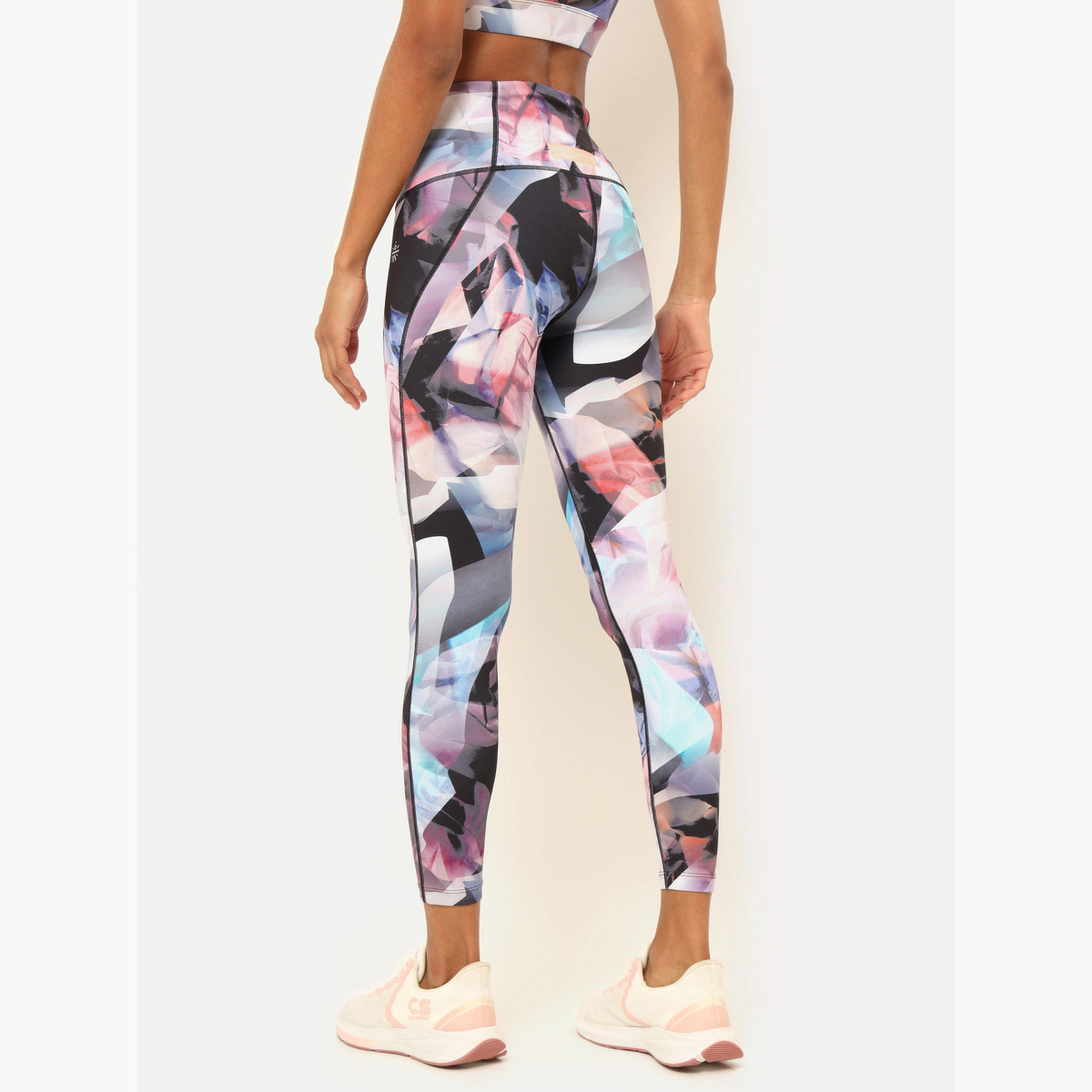 Cult X Styli Women High Rise Prism Printed Leggings-women-clothing-bottoms-leggings-image-6
