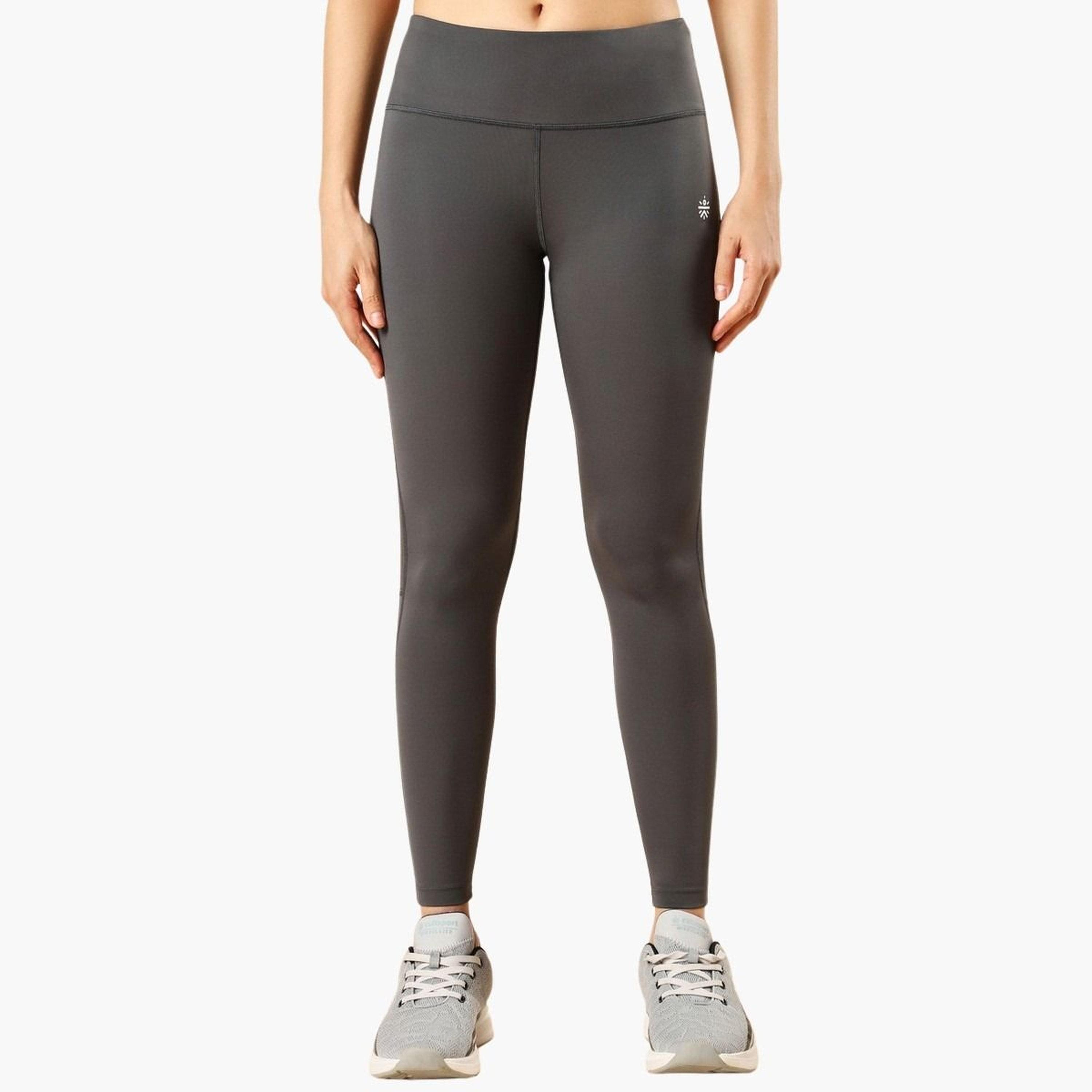 Cult X Styli Women Grey Mesh Panel Tights-women-clothing-bottoms-leggings-image-1