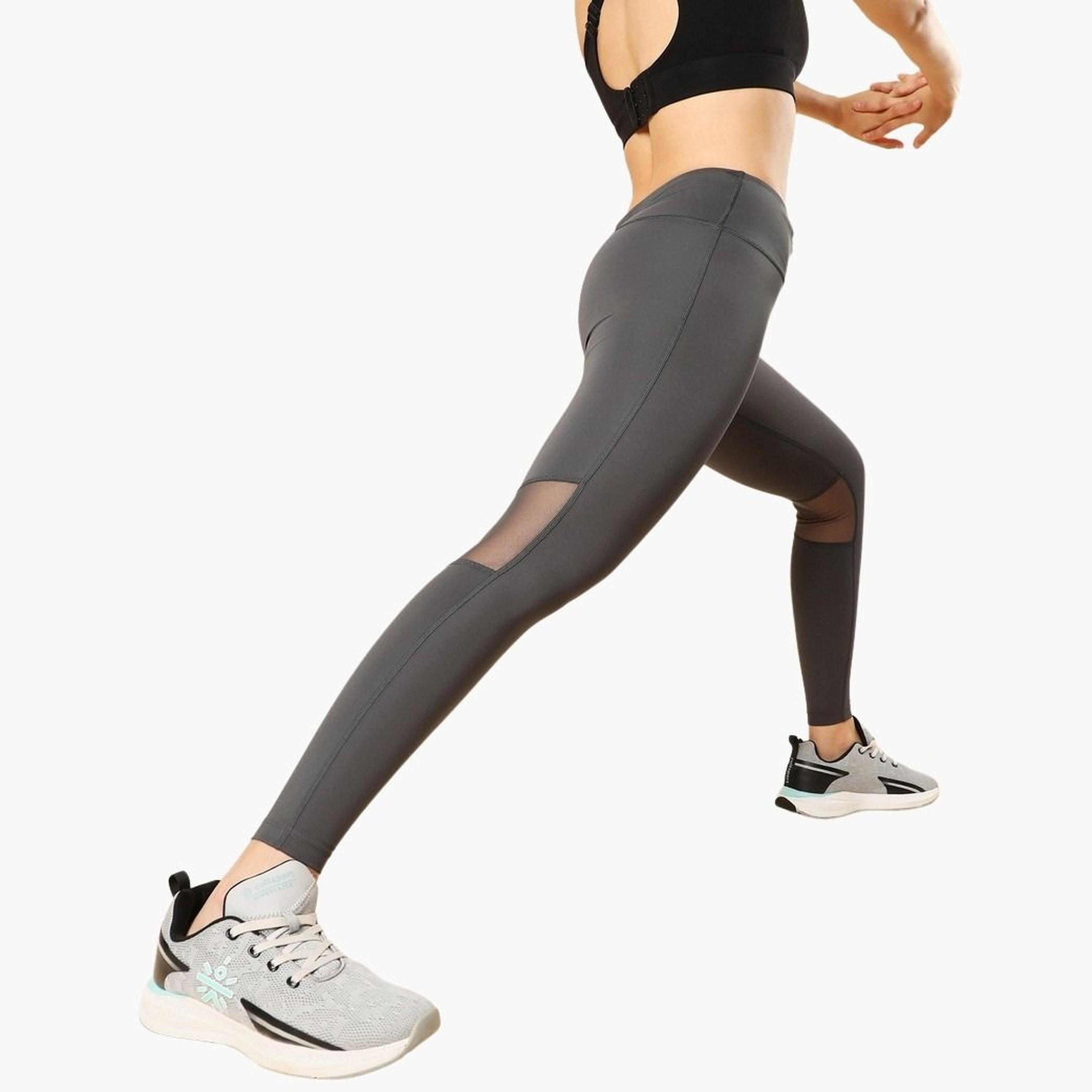 Cult X Styli Women Grey Mesh Panel Tights-women-clothing-bottoms-leggings-image-3