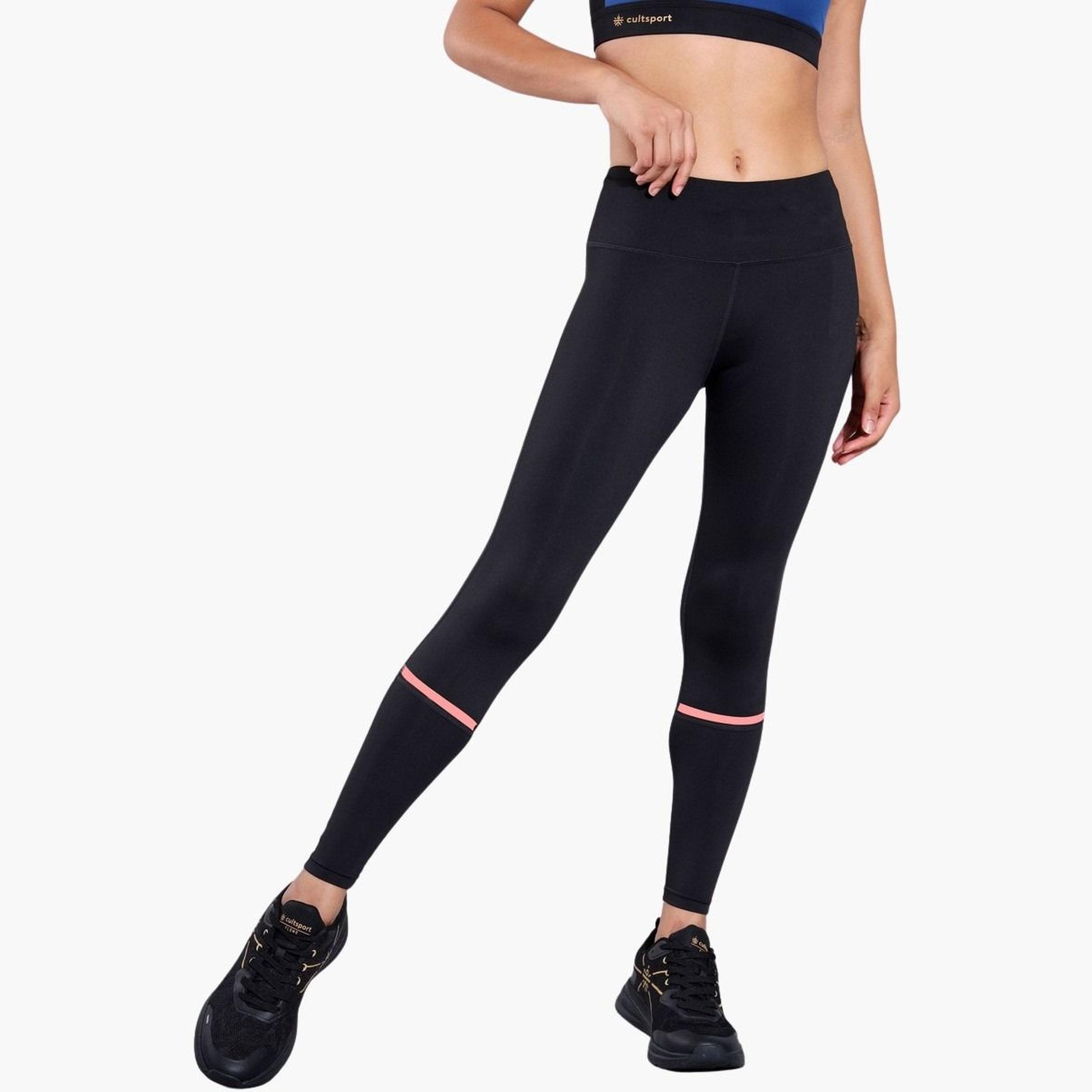Cult X Styli Women Black Printed Leggings-women-clothing-bottoms-leggings-image-1