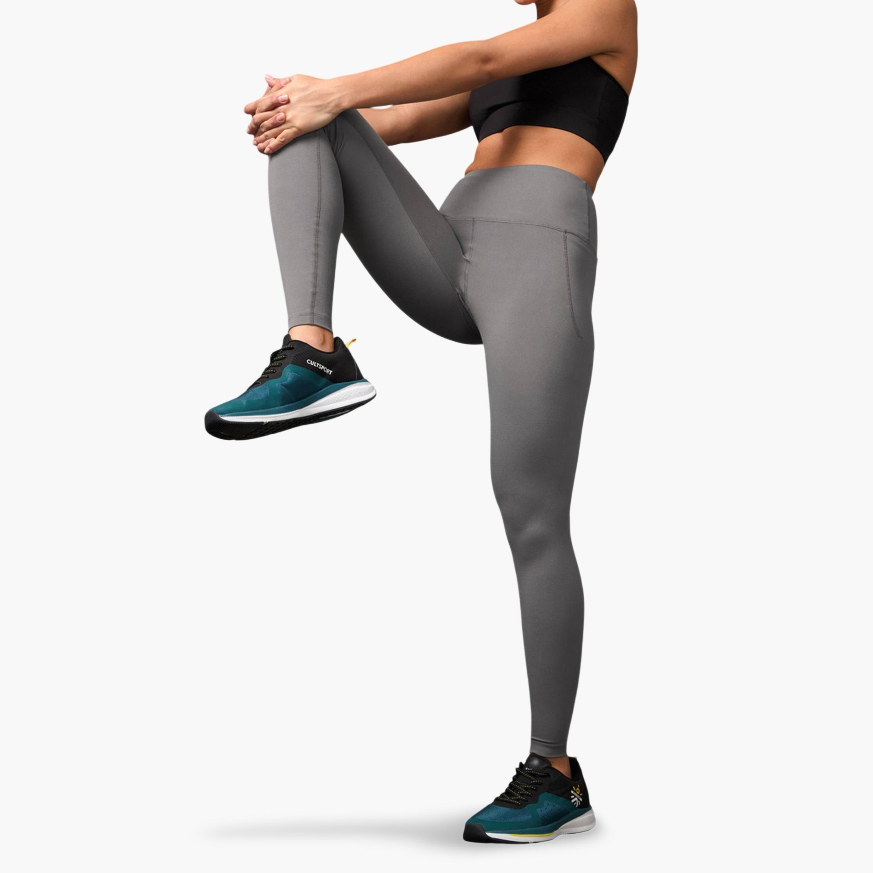 ليقنز رمادي عالي الخصر مع جيب-women-clothing-leggings-image-4