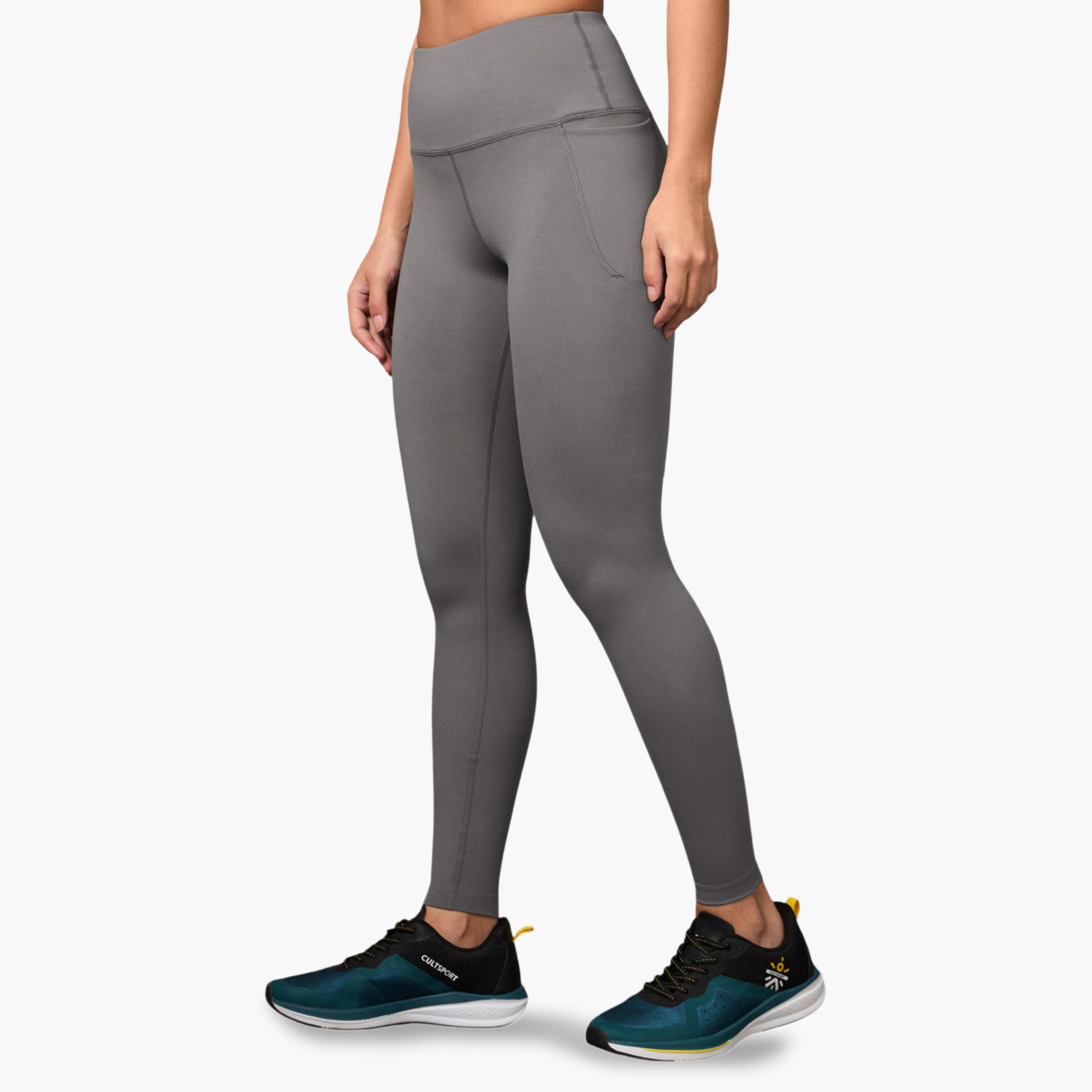 ليقنز رمادي عالي الخصر مع جيب-women-clothing-leggings-image-5