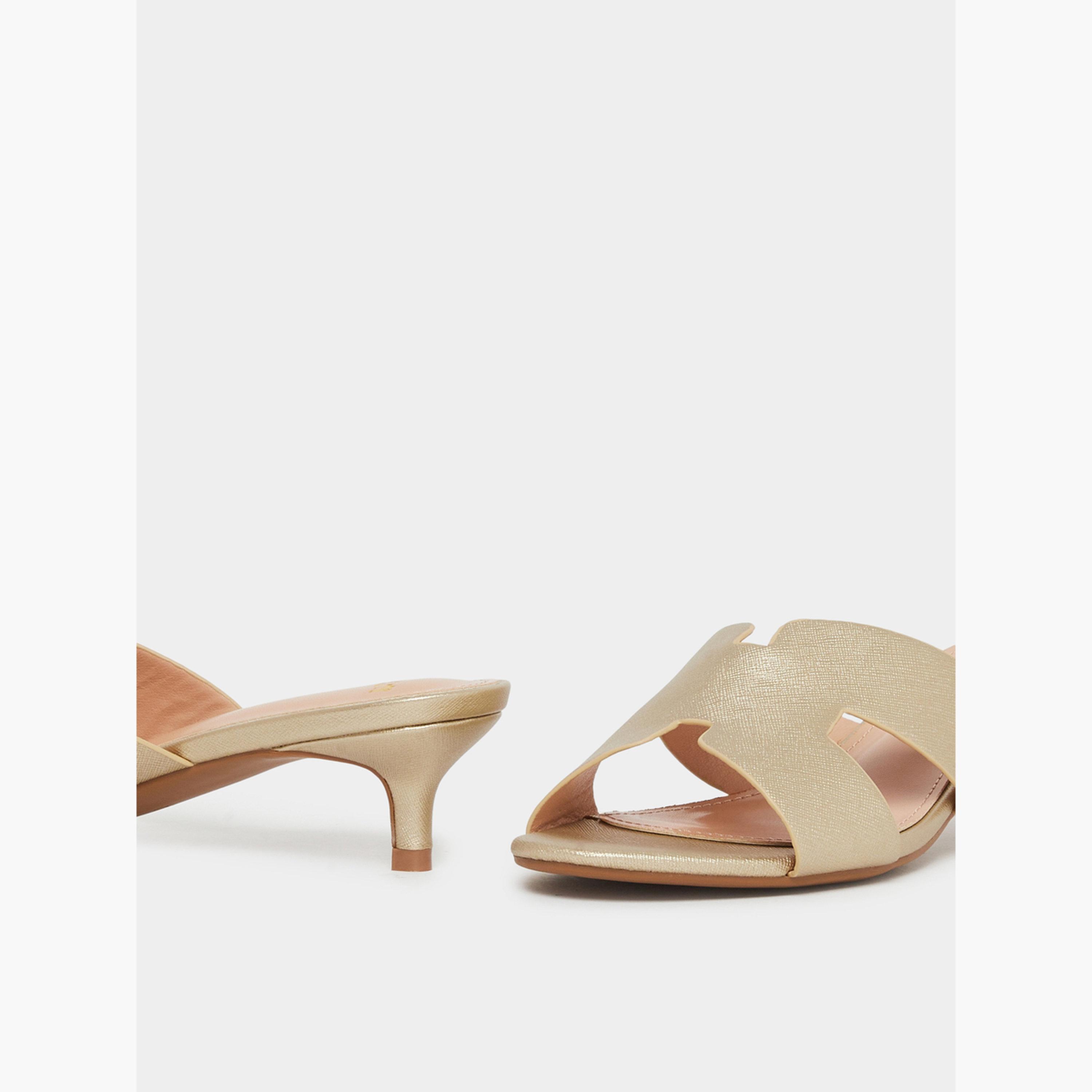 ستايلي - حذاء ميولز ذو حزام عريض وكعب منخفض-women-shoes-sandals-heeled-image-5