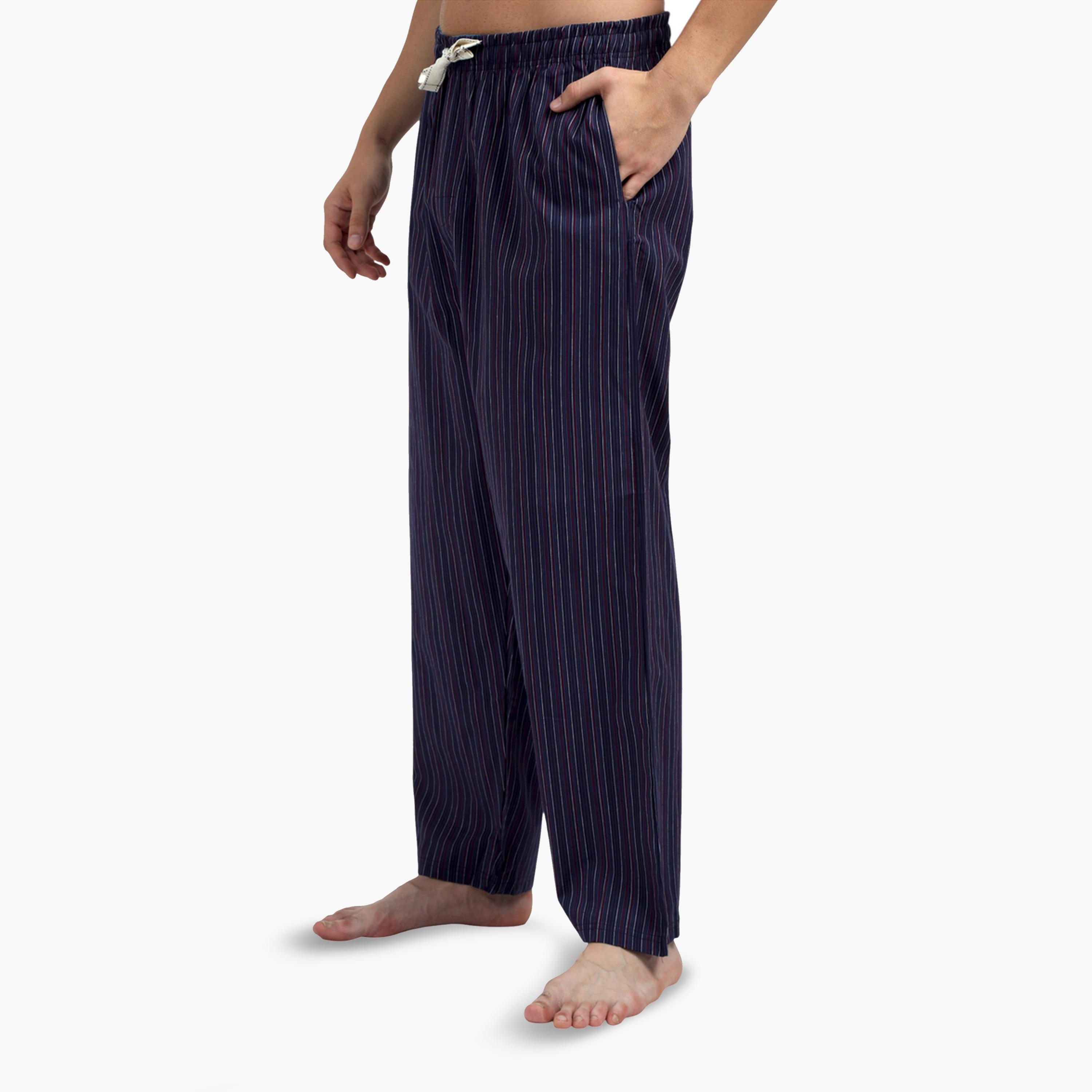 Victor and Jane X Styli Men Supersoft T-Shirt and Stripe Pyjama Set-men-clothing-nightwear-sets-image-4