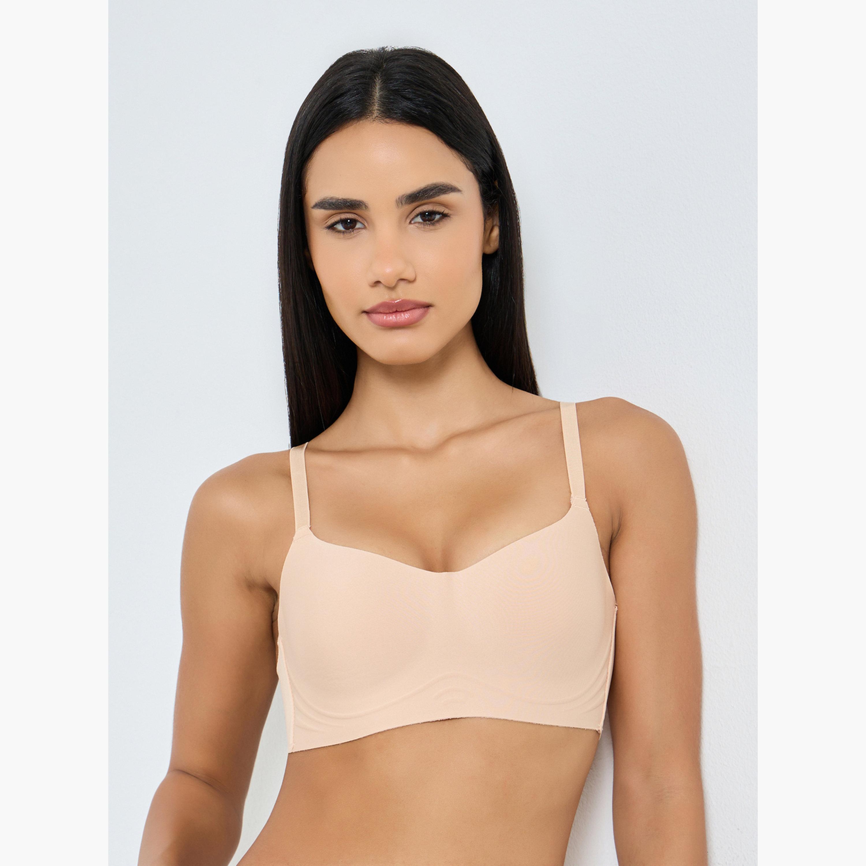 ستايلي - عبوة من قطعتين - حمالة صدر مصبوبة بدون أسلاك-women-clothing-lingerie-bras-image-2