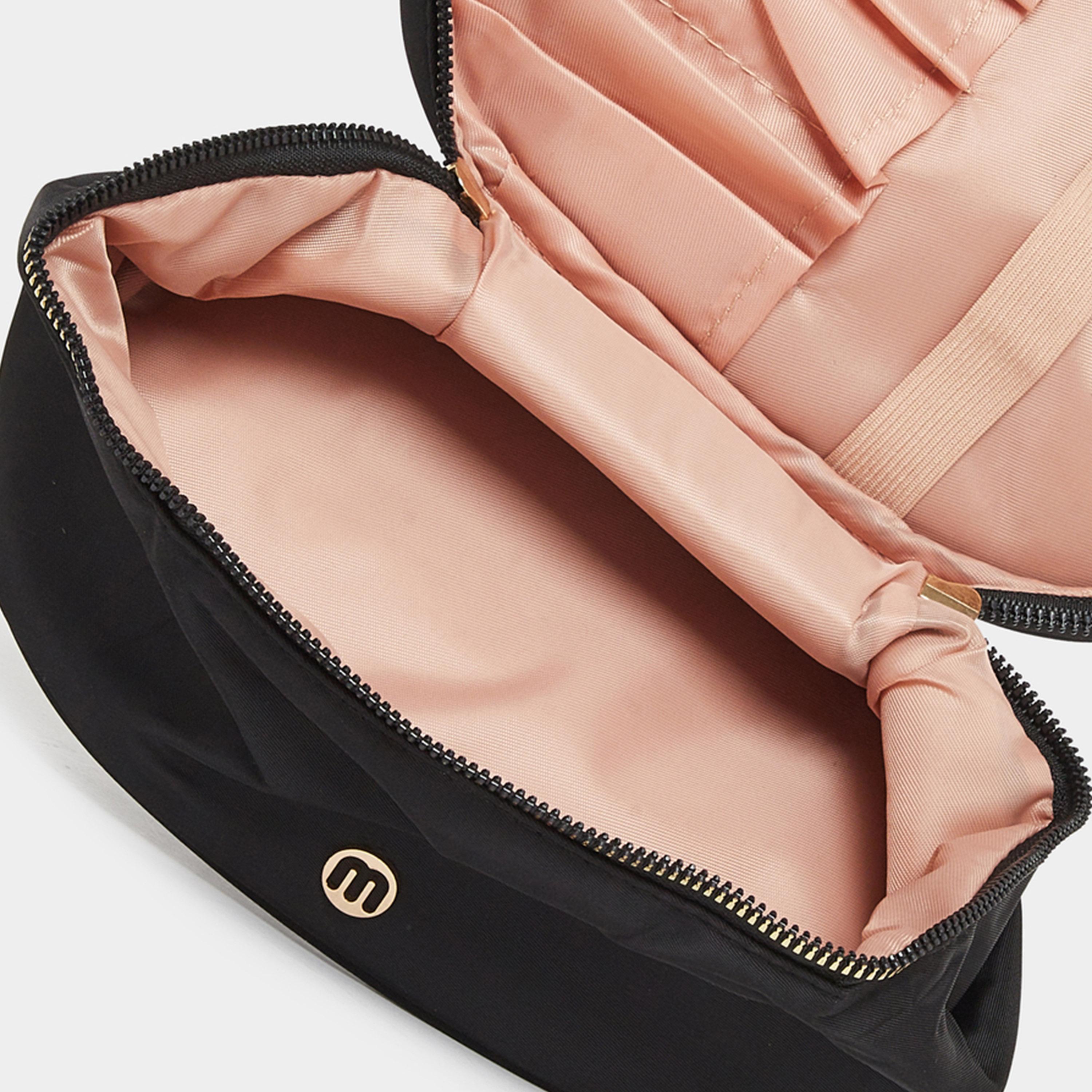 Styli Gold-Toned Zip-Around Wash Bag with Top Handle-women-bagsandwallets-handbags-image-3