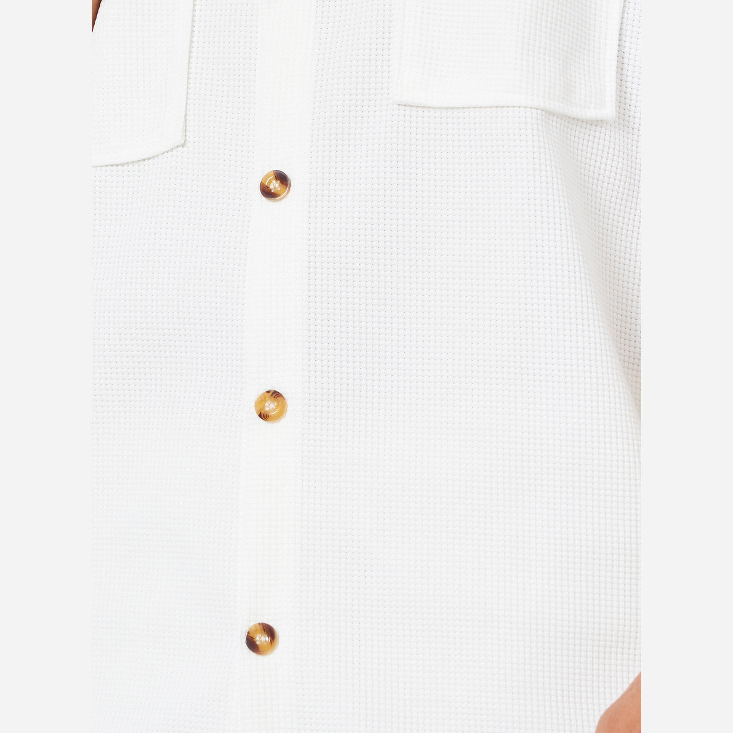 Styli Men White Relaxed Fit Shirt and Pants Co-Ords-men-clothing-coordsets-image-5