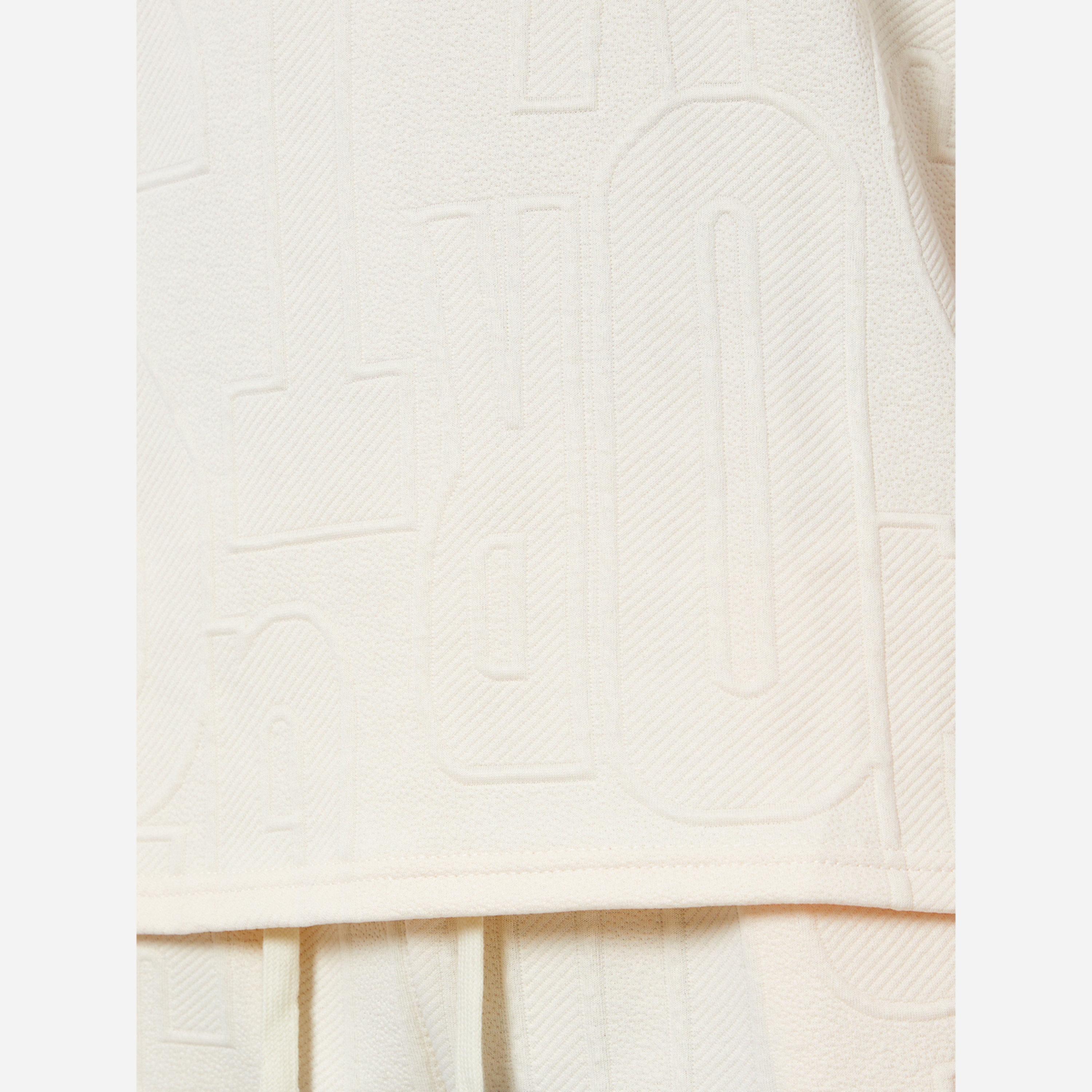 Styli Men Cream Textured T-Shirt and Shorts Set Co-ords-men-clothing-coordsets-image-3